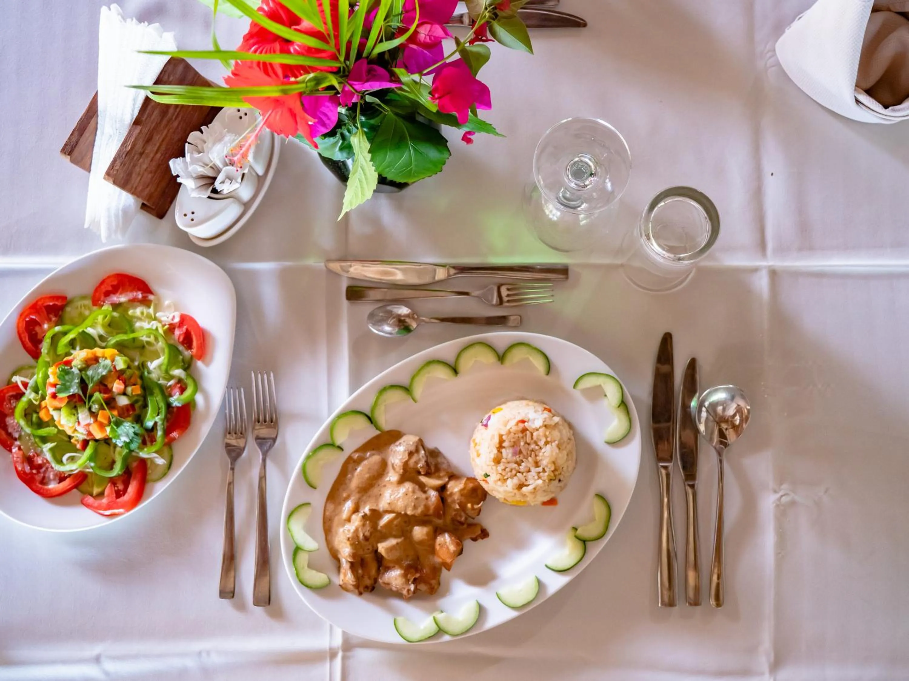 Restaurant/places to eat in Sunshine Bay Hotel Zanzibar