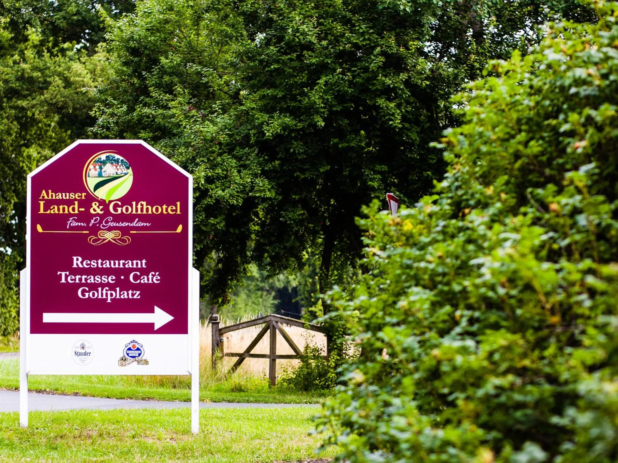 Property logo or sign in Ahauser Landhotel