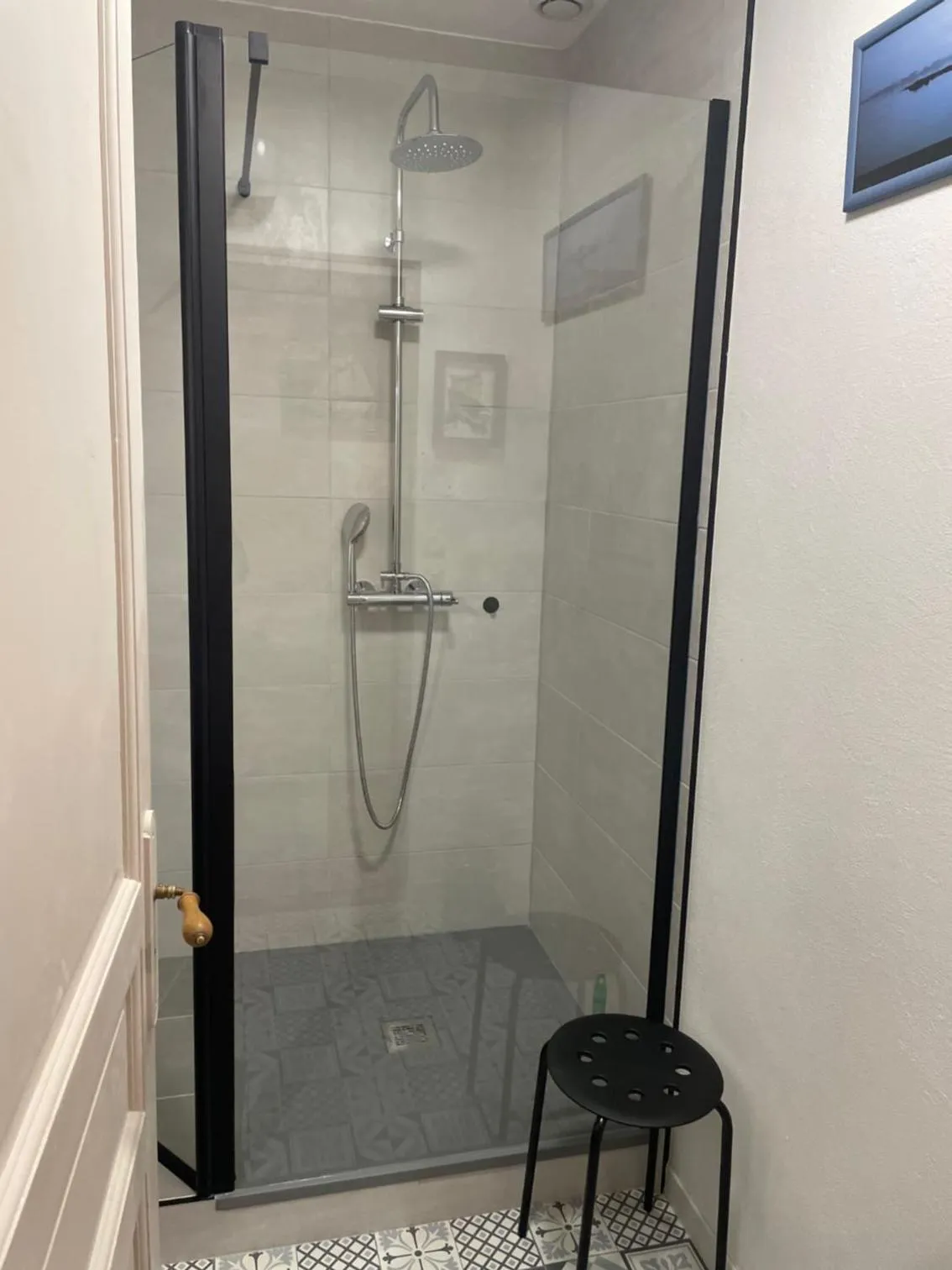 Bathroom in Chambre à la campagne