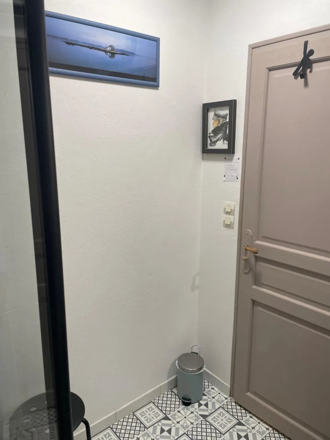 Bathroom in Chambre à la campagne