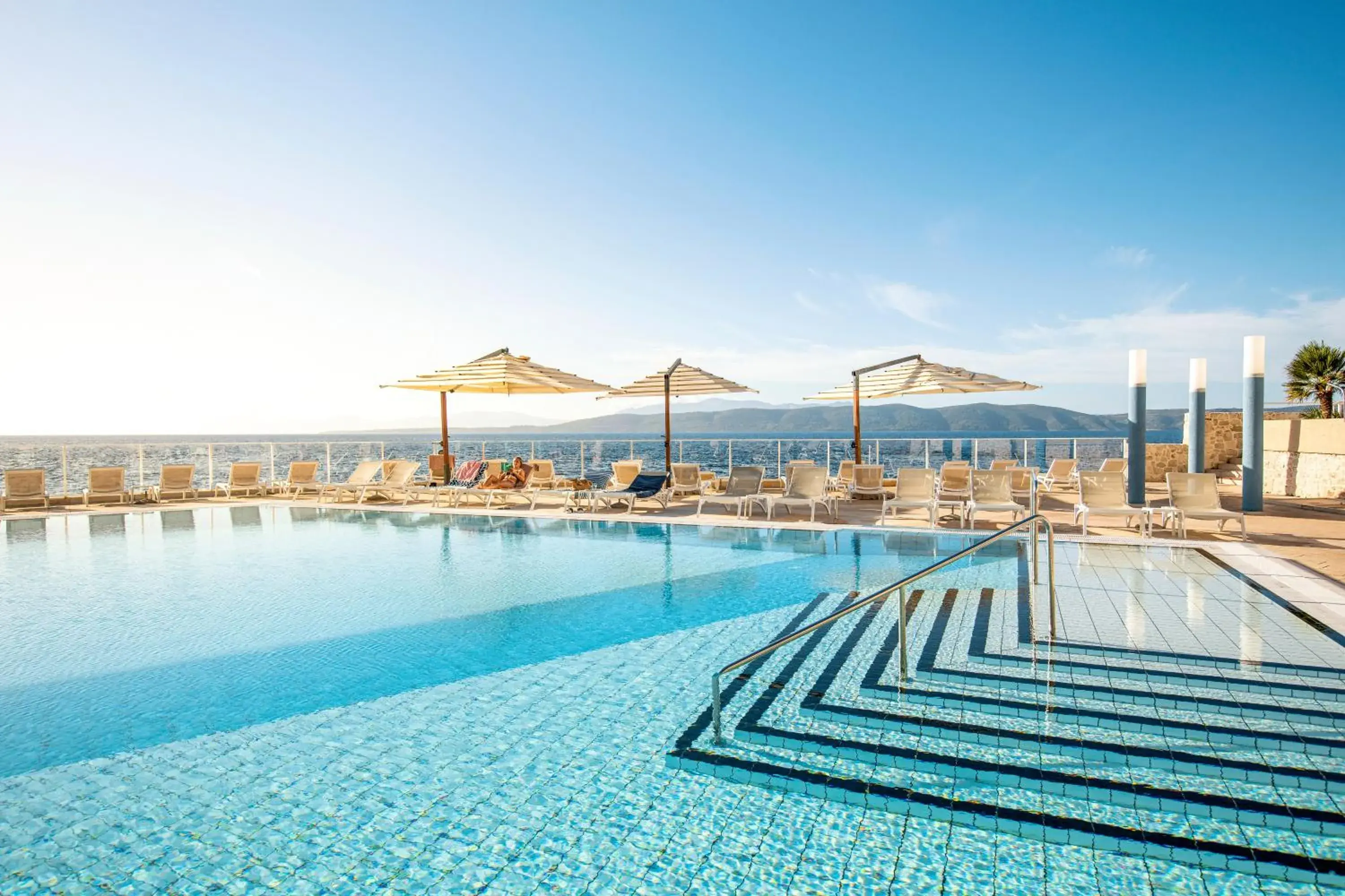 Swimming pool in TUI BLUE Makarska - Adults Only Swimming pool in TUI BLUE Makarska - Adults Only