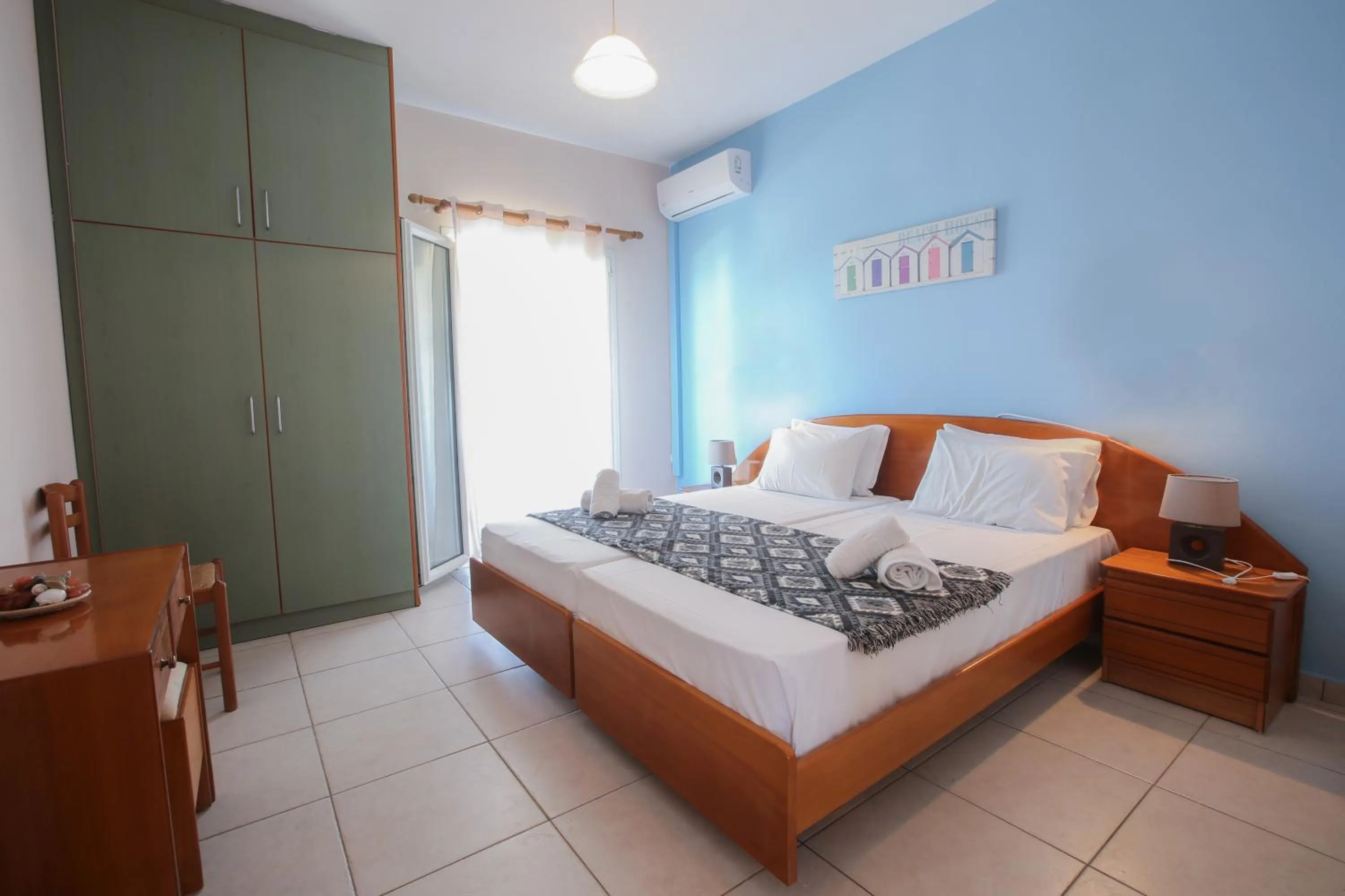 Bedroom, Bed in S&C Kosmos Beach Resort