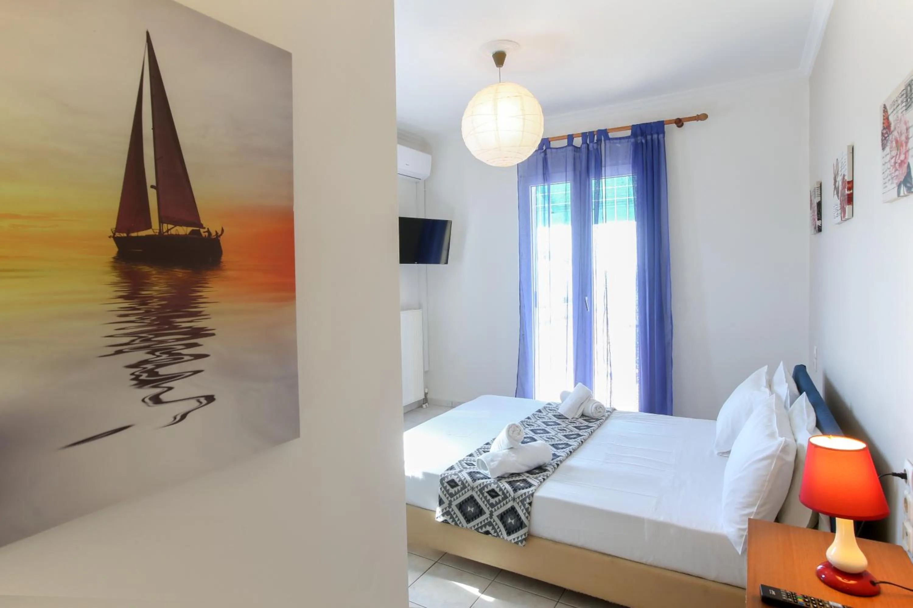 Bedroom, Bed in S&C Kosmos Beach Resort