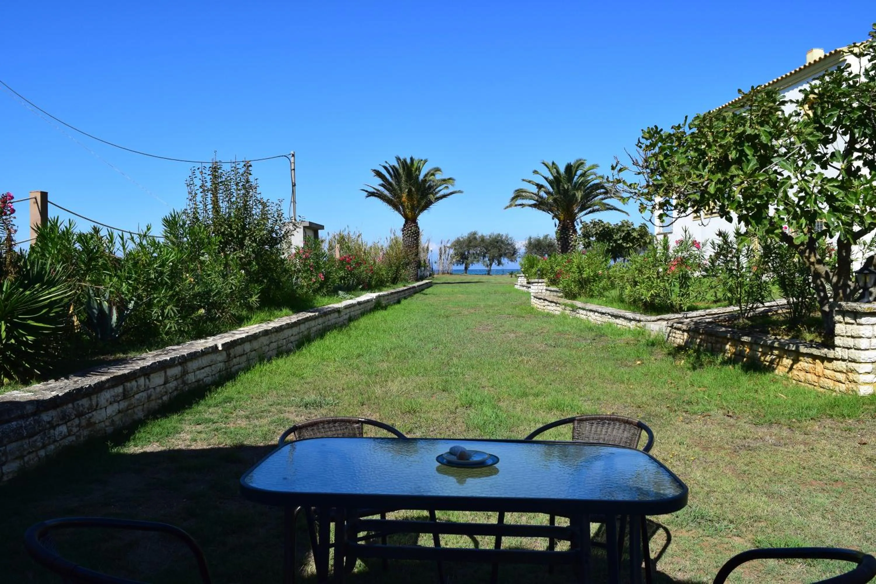 Garden view in S&C Kosmos Beach Resort