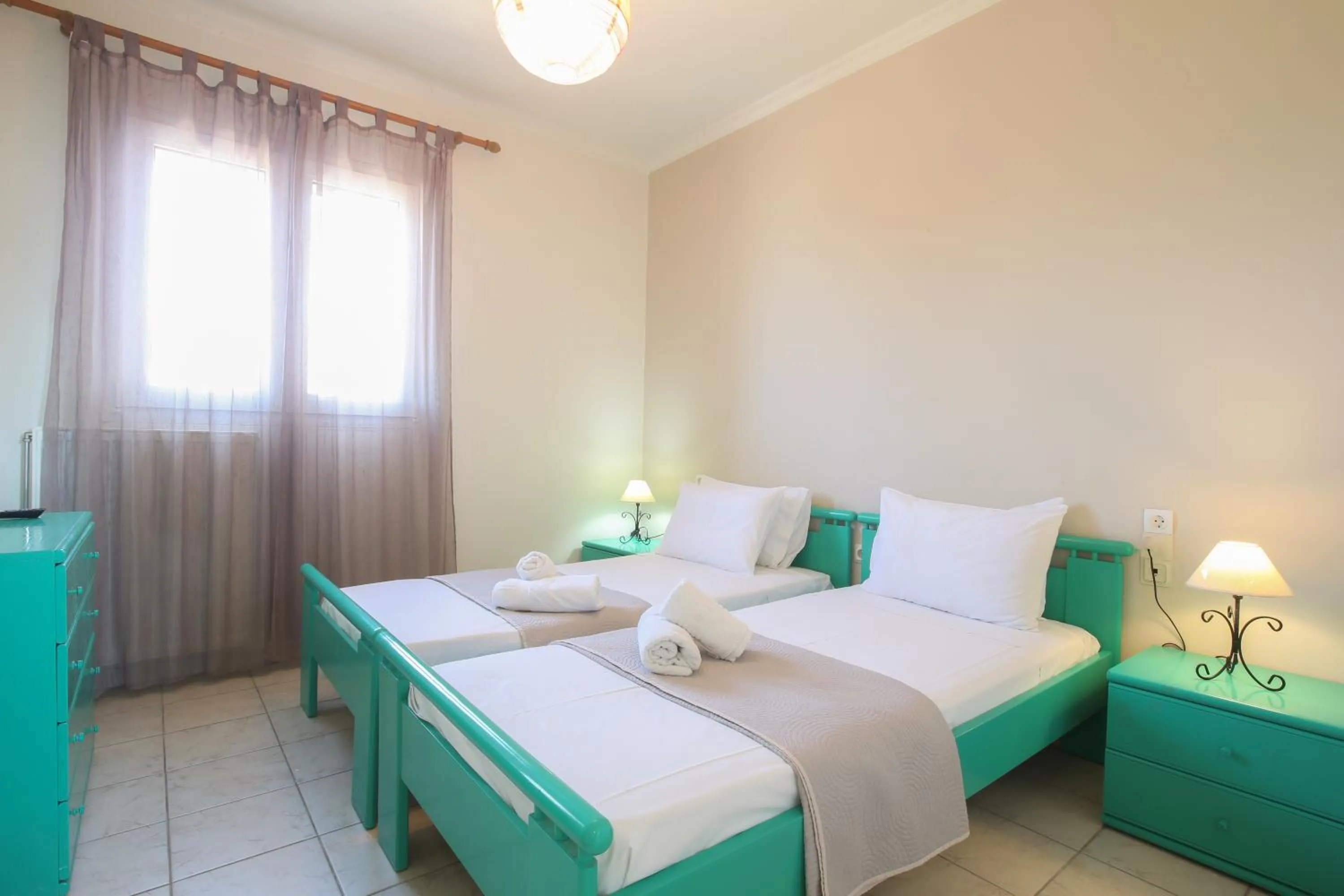 Bedroom, Bed in S&C Kosmos Beach Resort