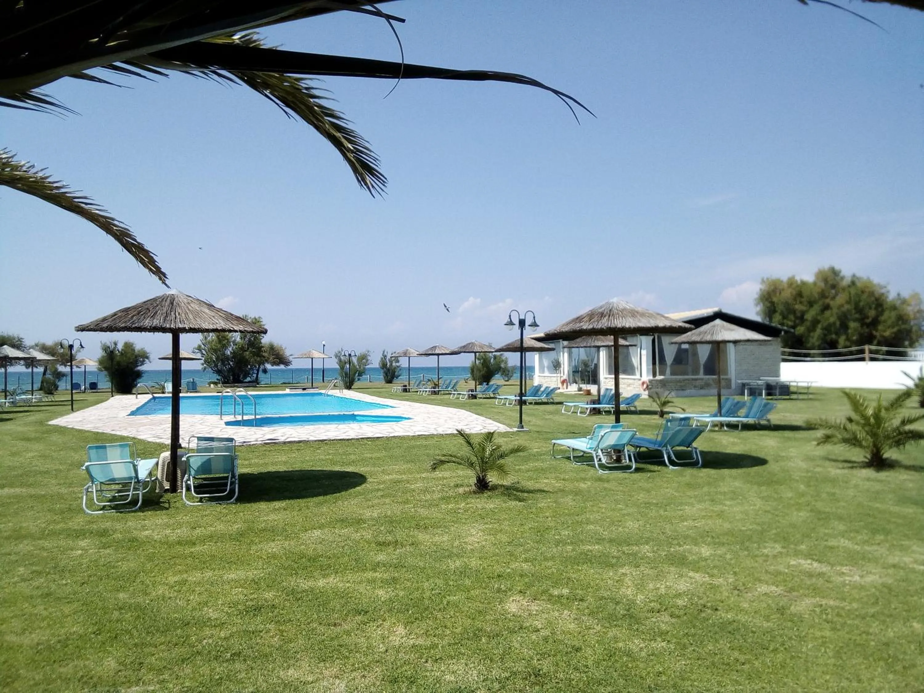 Garden in S&C Kosmos Beach Resort