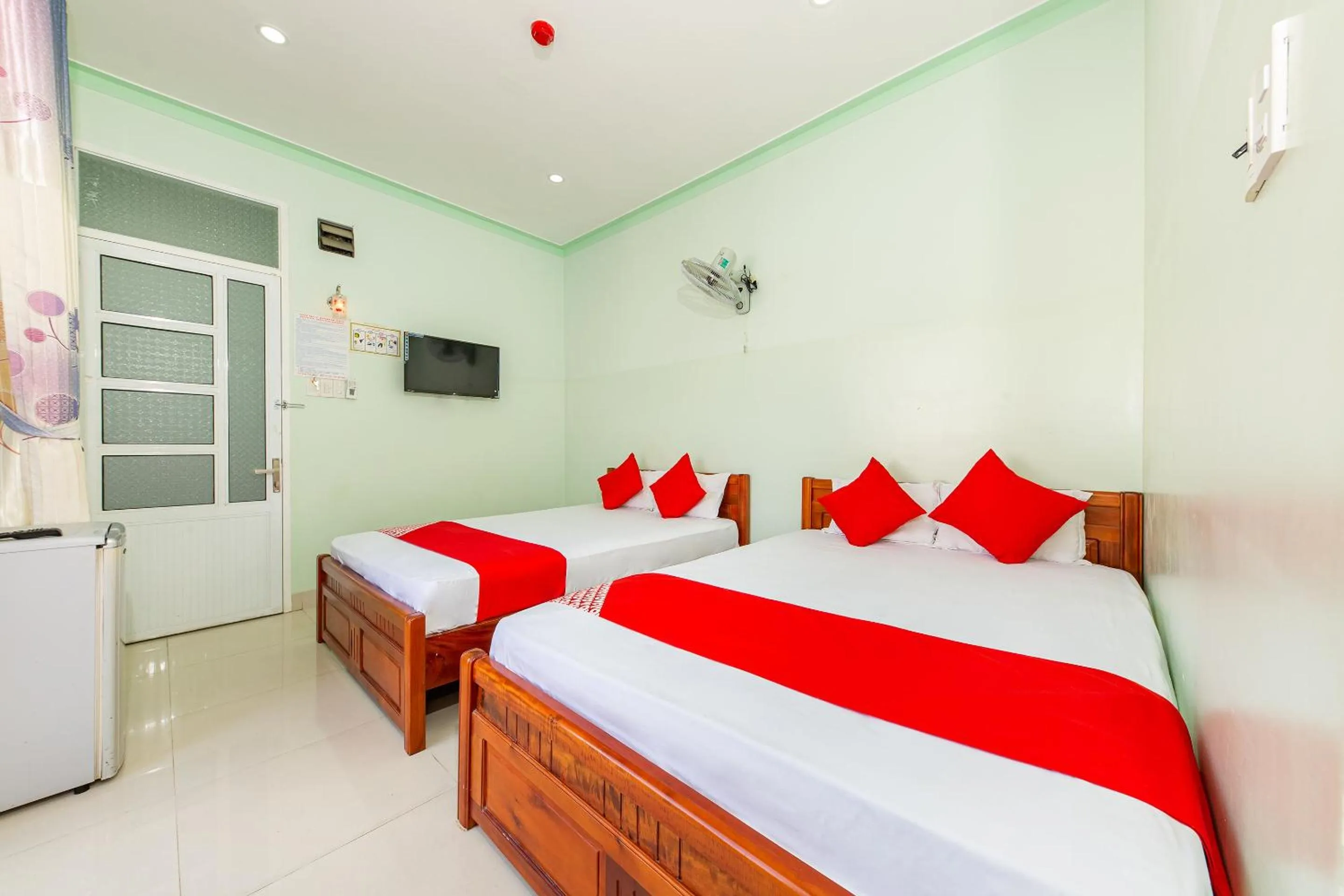 Bedroom in OYO 898 Phuong Thao Hotel