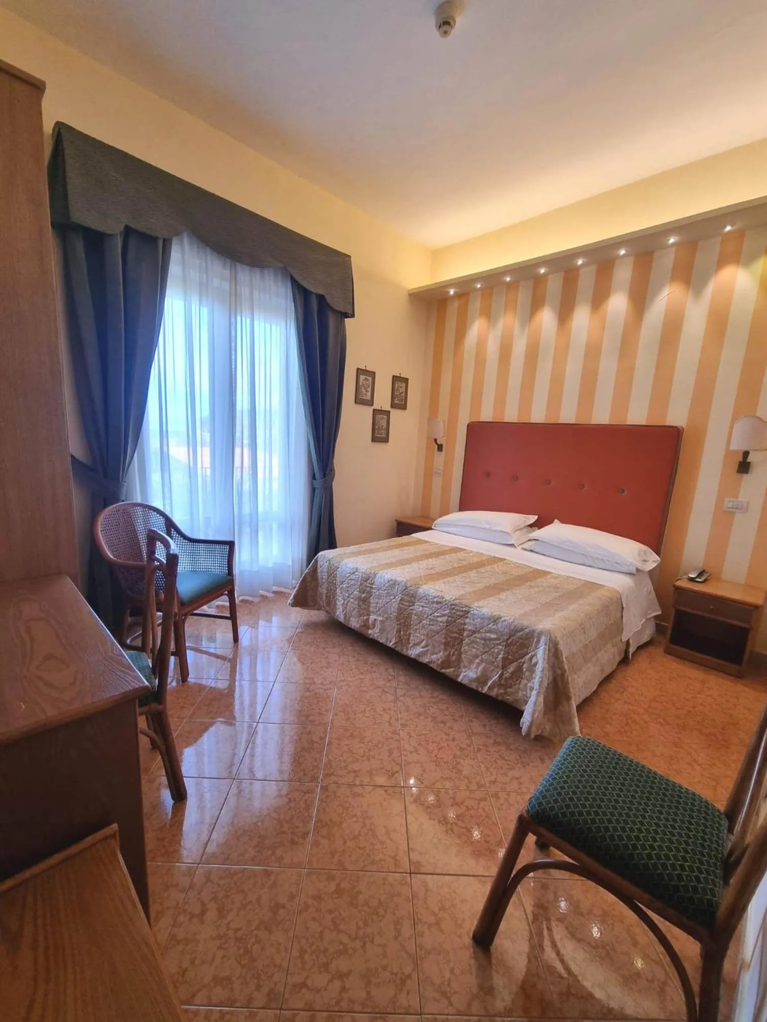 Bed in Hotel Girasole