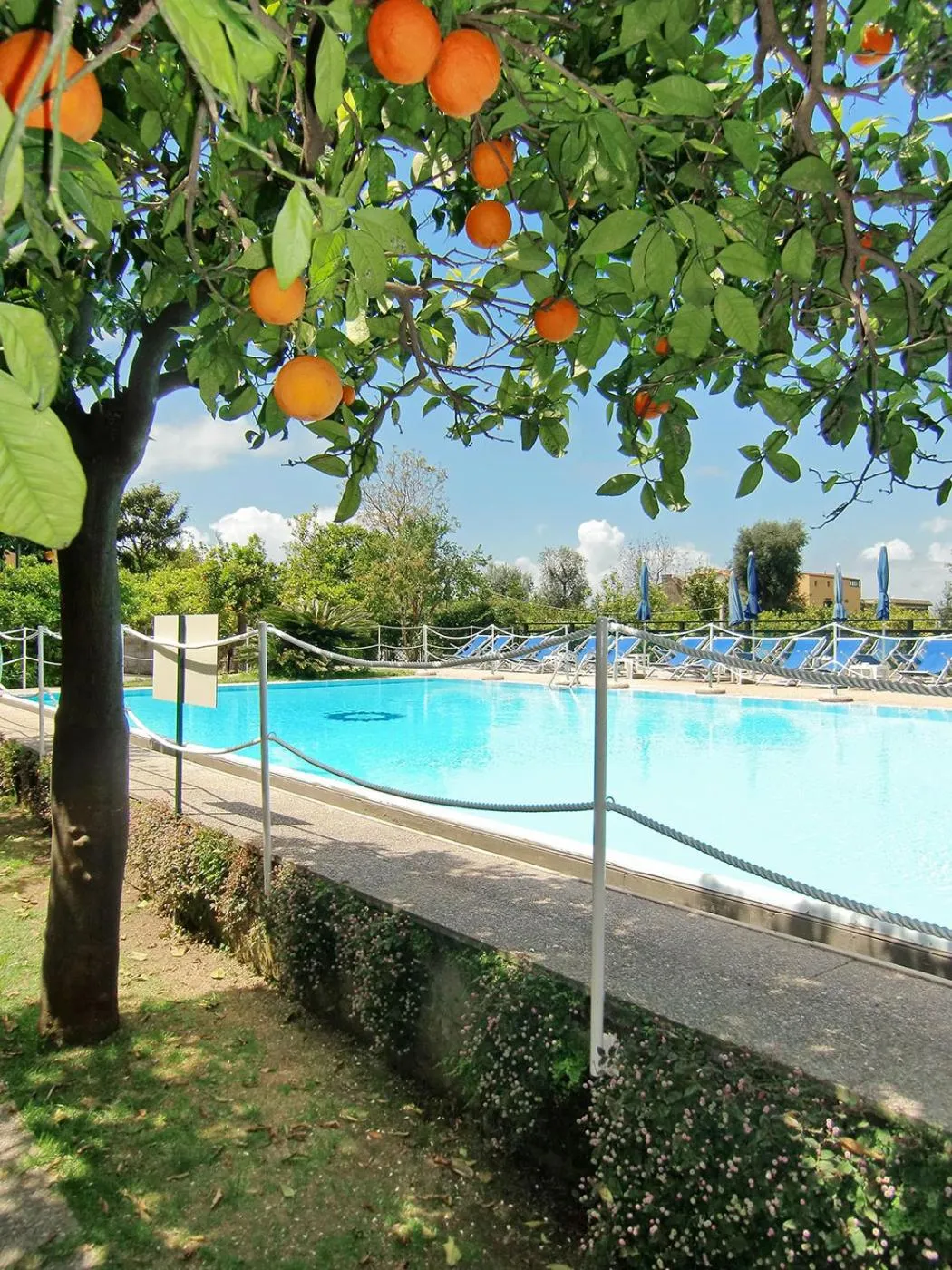 Swimming pool in Hotel Girasole