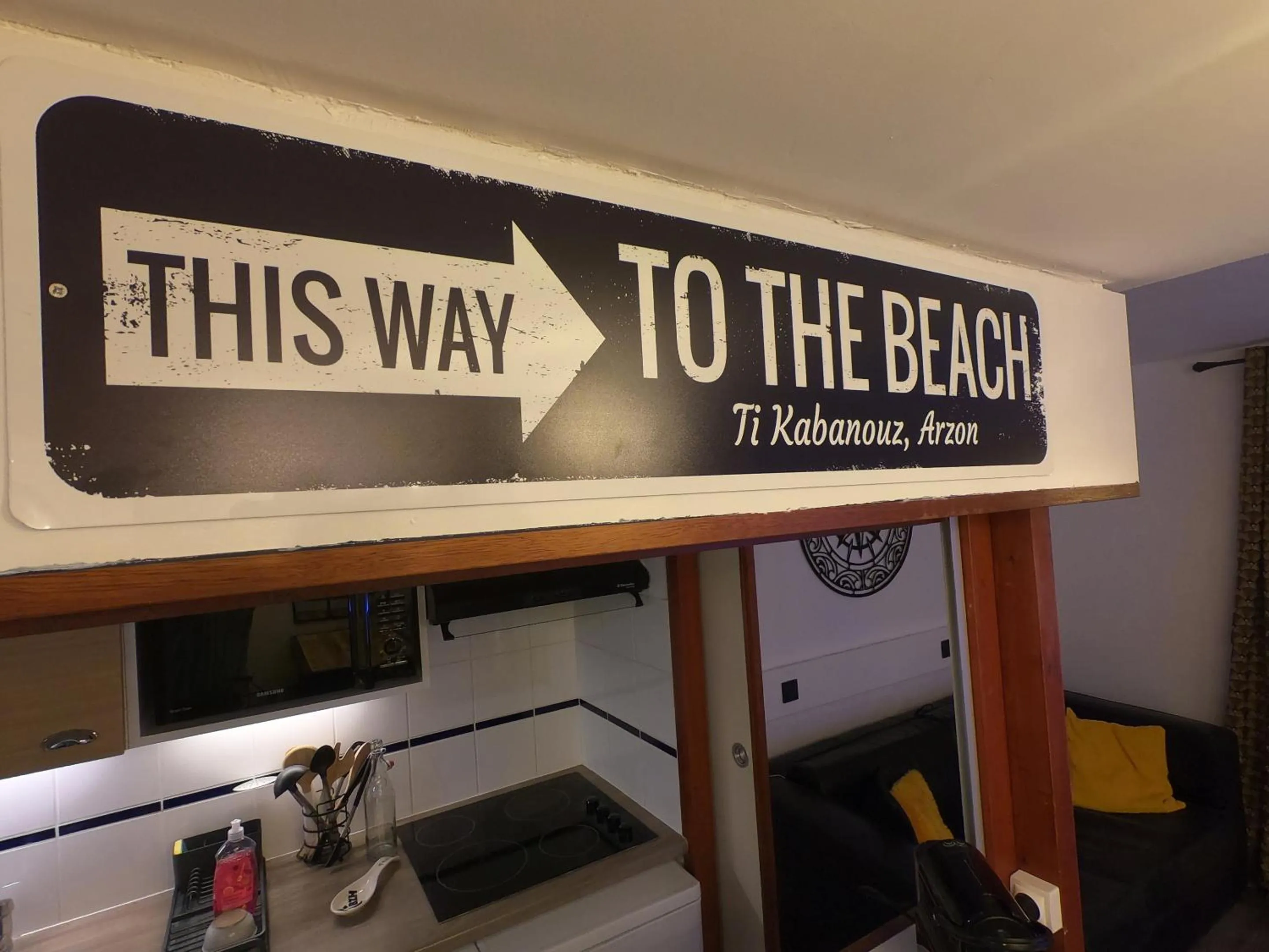 Lounge or bar in Ti Kabanouz