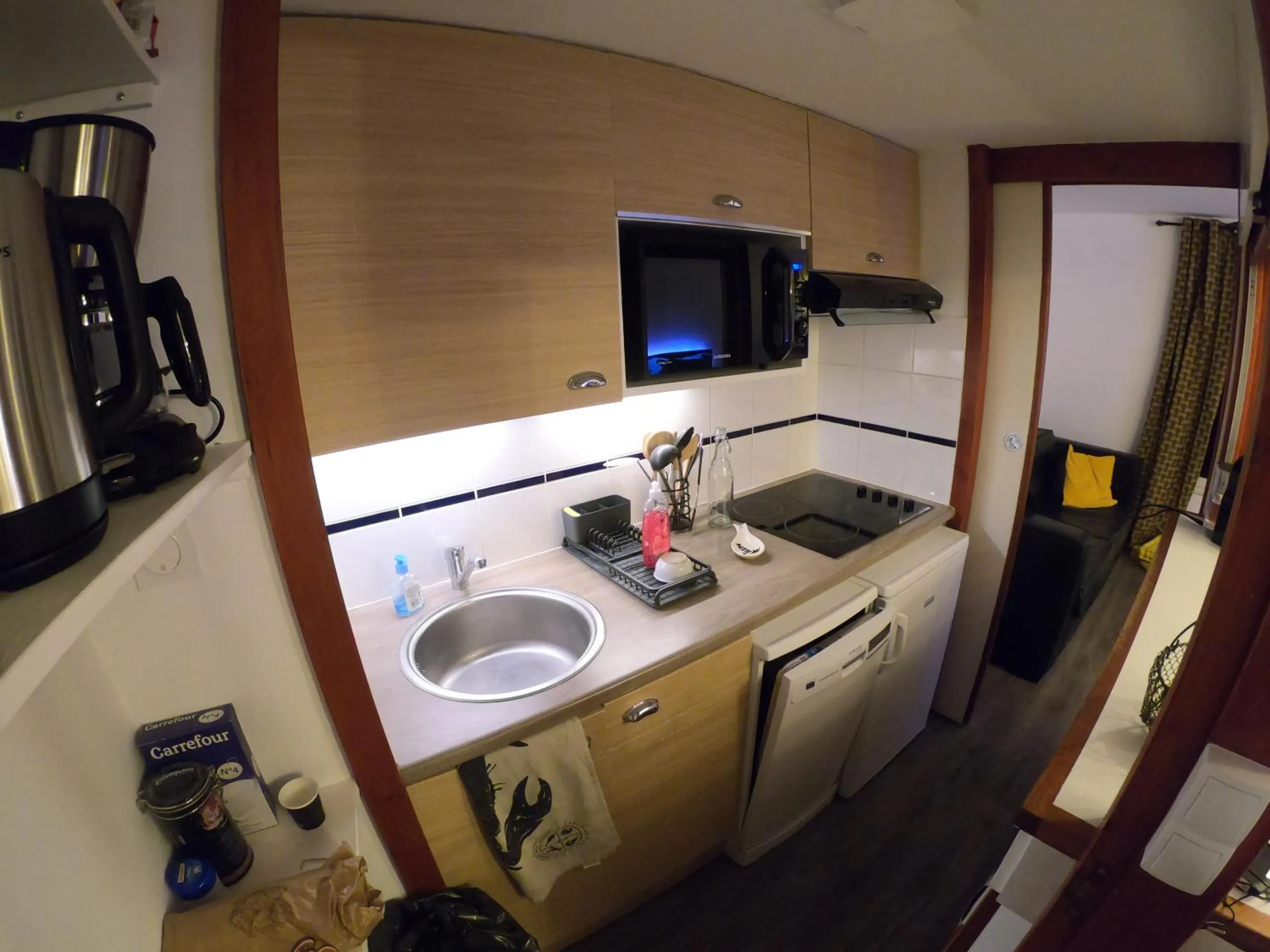 Kitchen or kitchenette in Ti Kabanouz