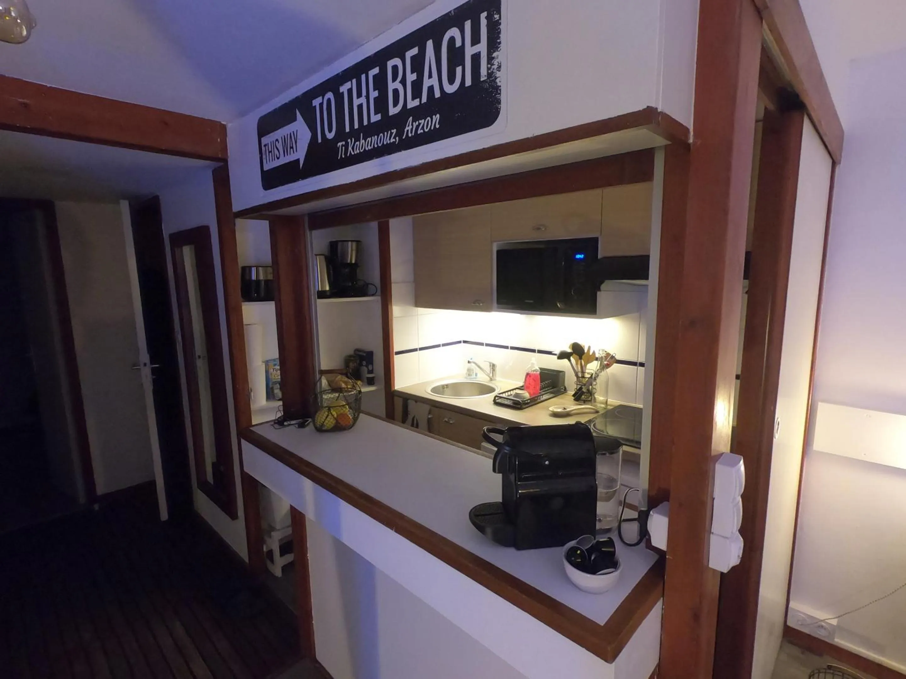 Lounge or bar in Ti Kabanouz