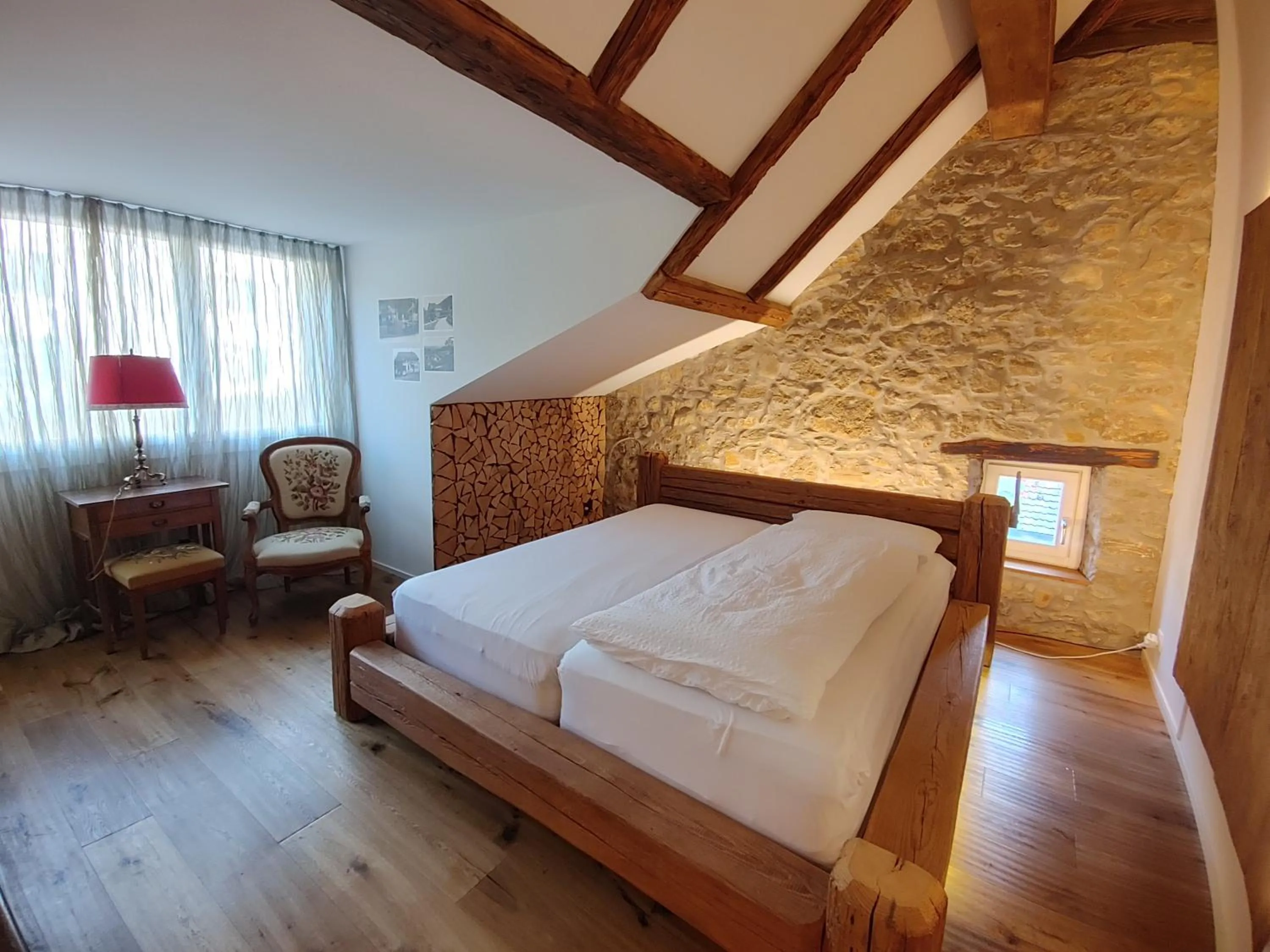 Bed in Landgasthof Roderis