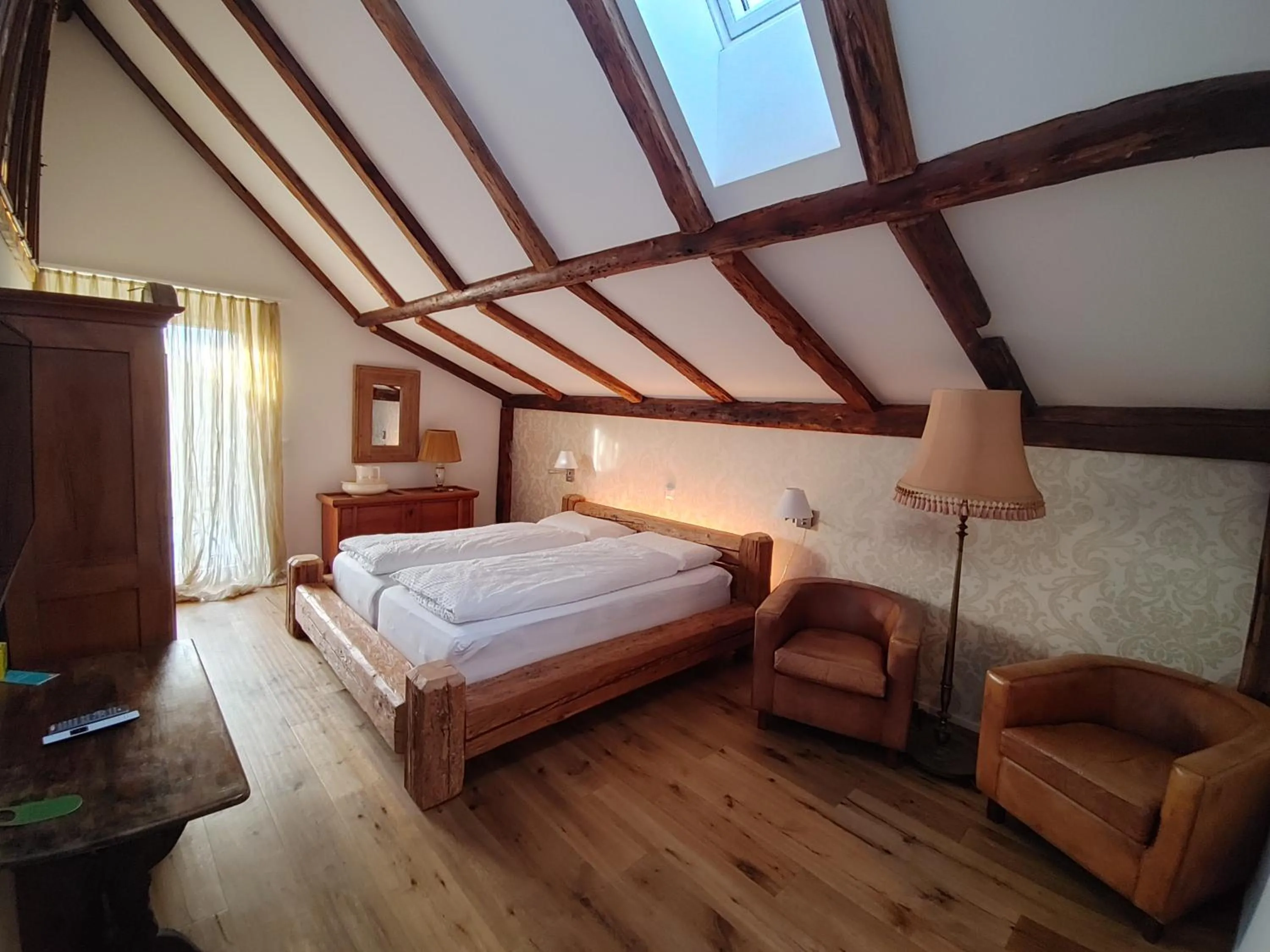 Bed in Landgasthof Roderis
