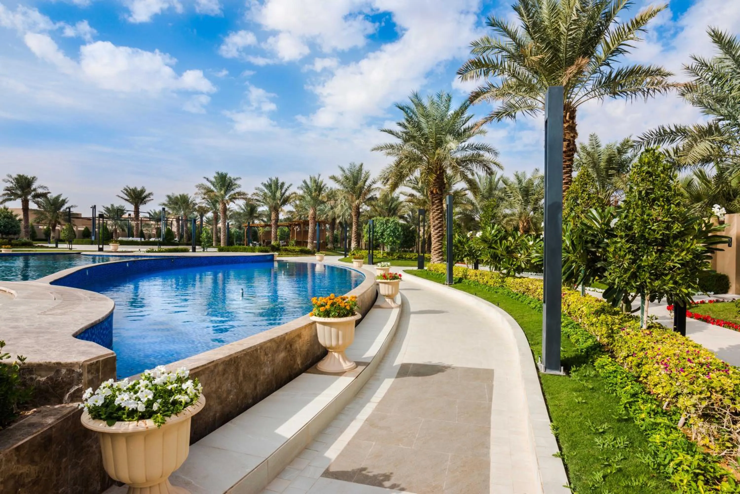 Garden view in Dorat Najd Resort