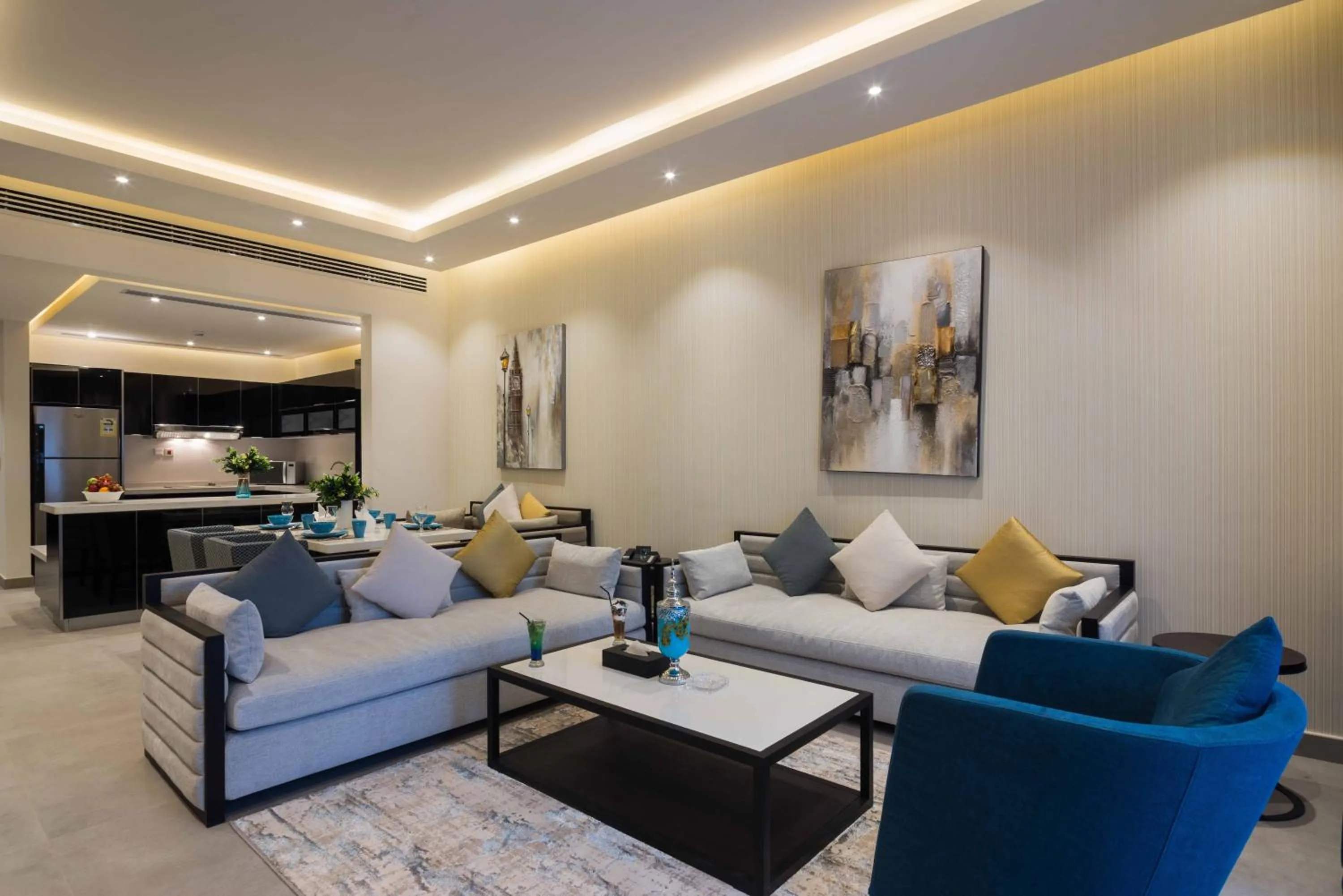 Living room in Dorat Najd Resort