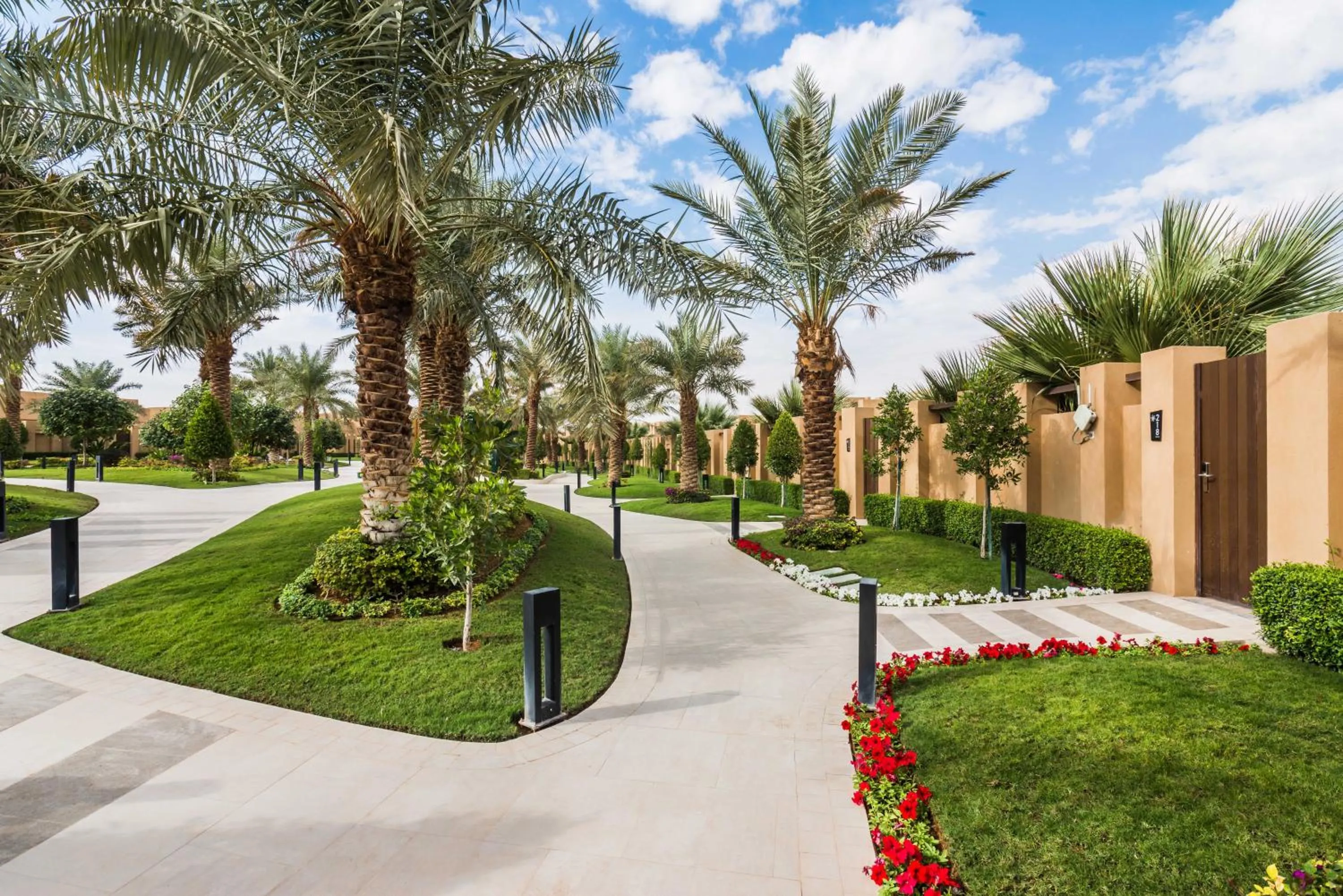 Garden view in Dorat Najd Resort