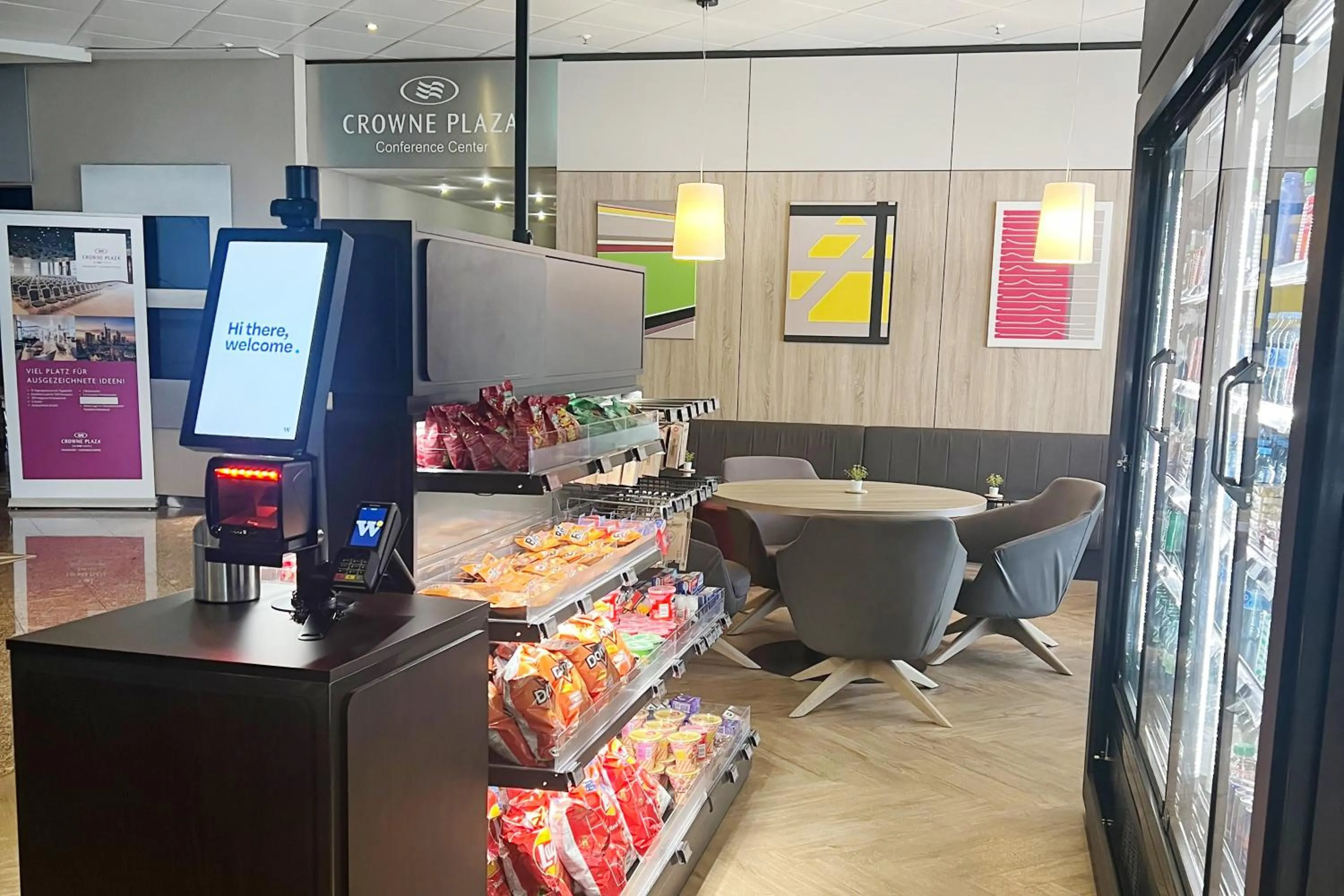 Decorative detail in Crowne Plaza Frankfurt Congress Hotel by IHG