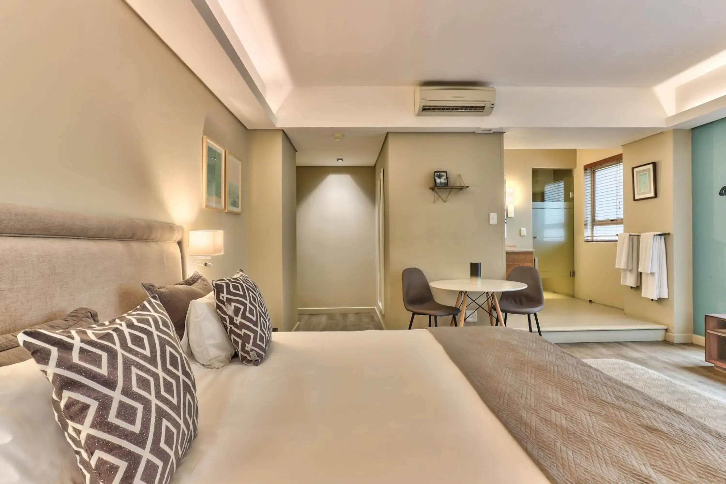 Bed in WINK Aparthotel Foreshore Bed in WINK Aparthotel Foreshore