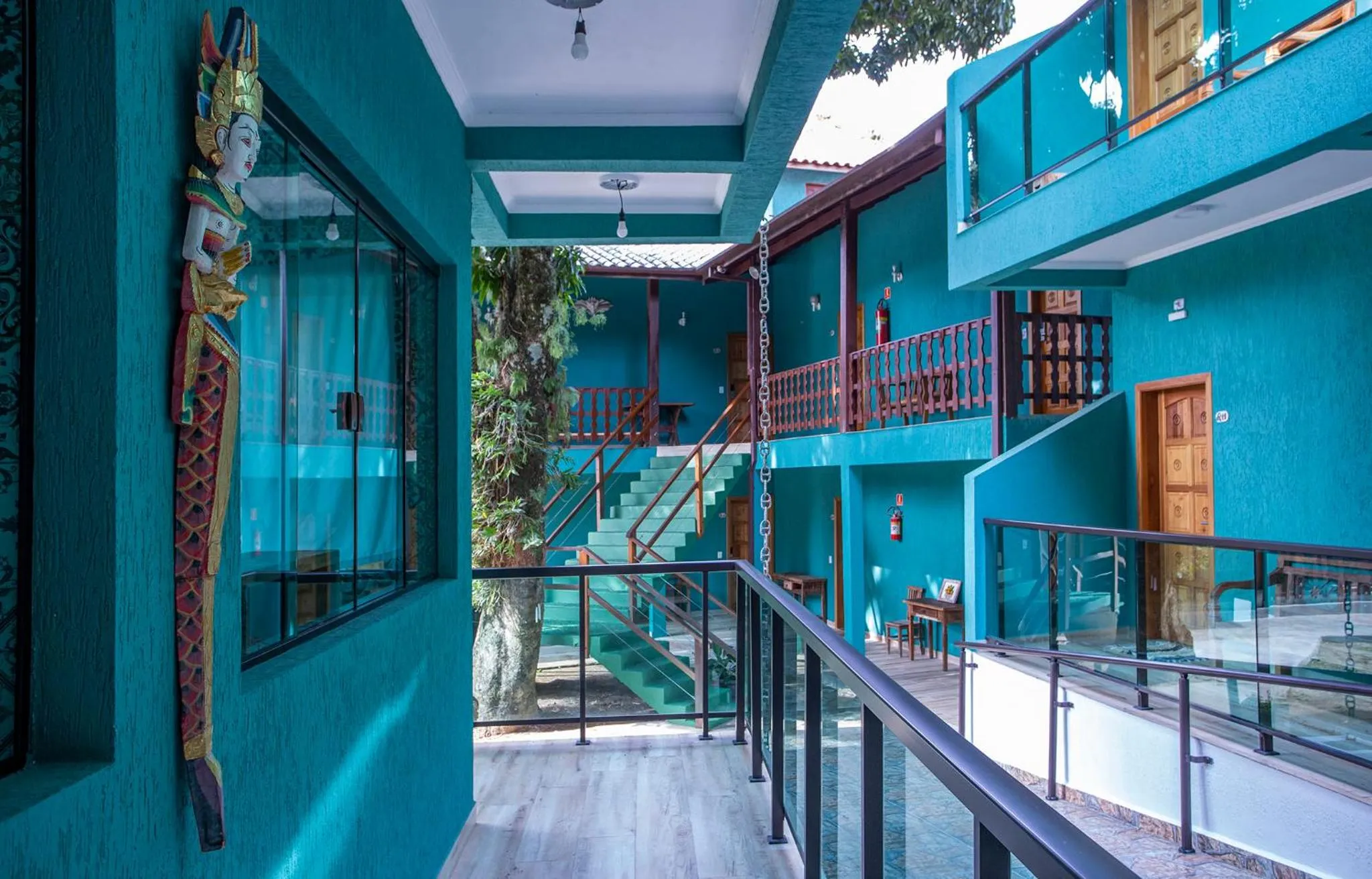 Property building in Pousada Guarubela Veloso