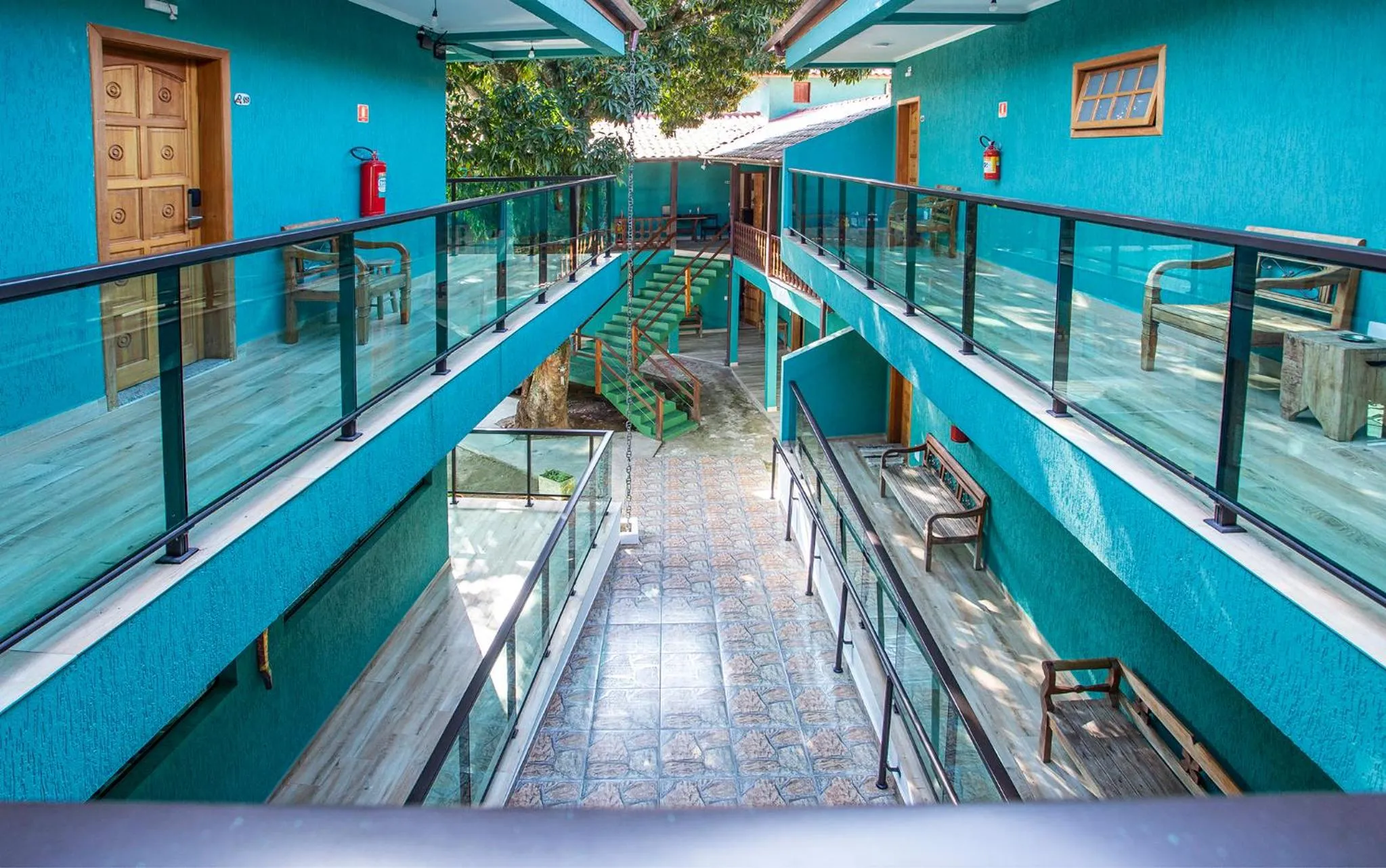 Property building in Pousada Guarubela Veloso