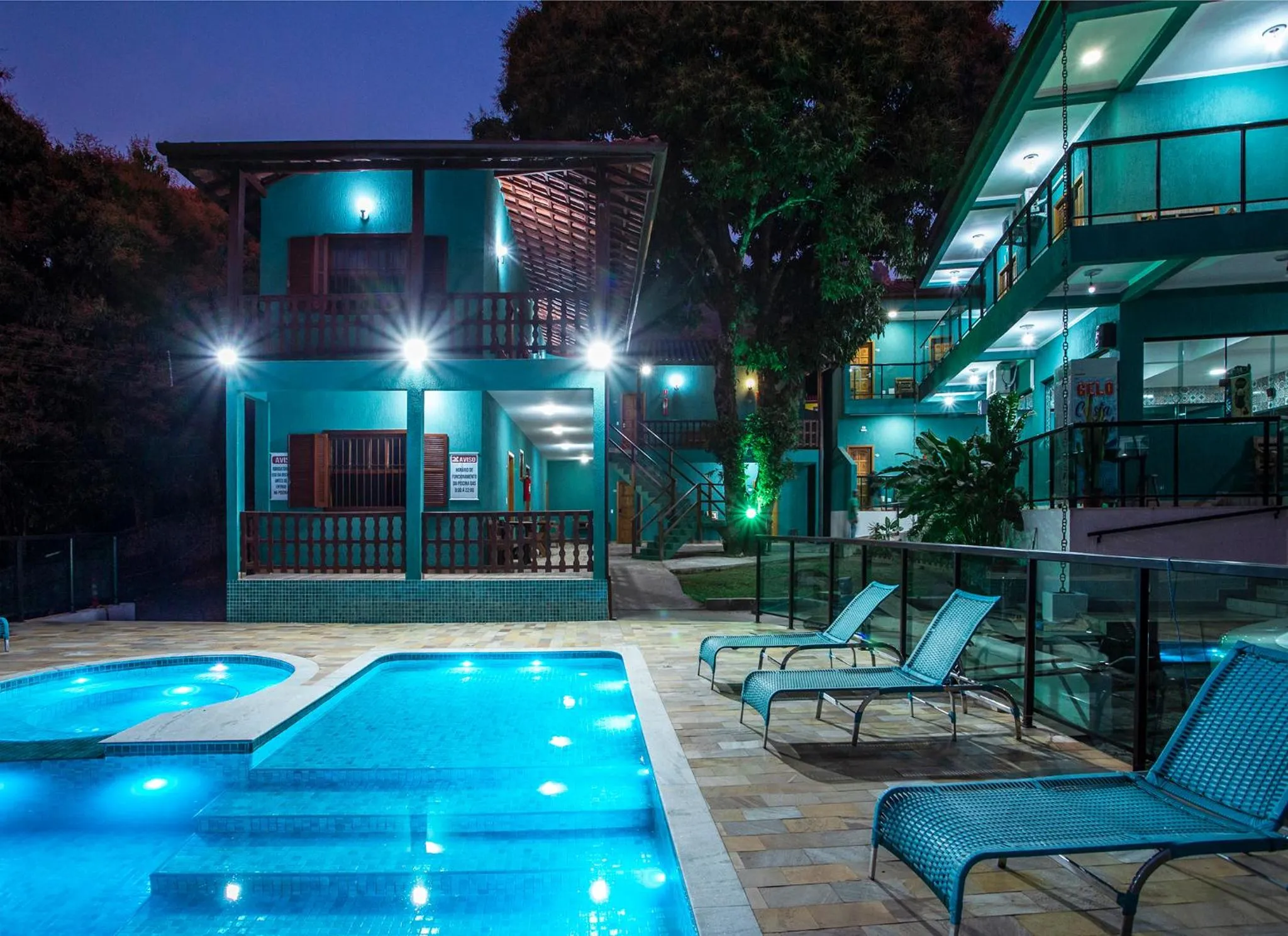 Property building in Pousada Guarubela Veloso