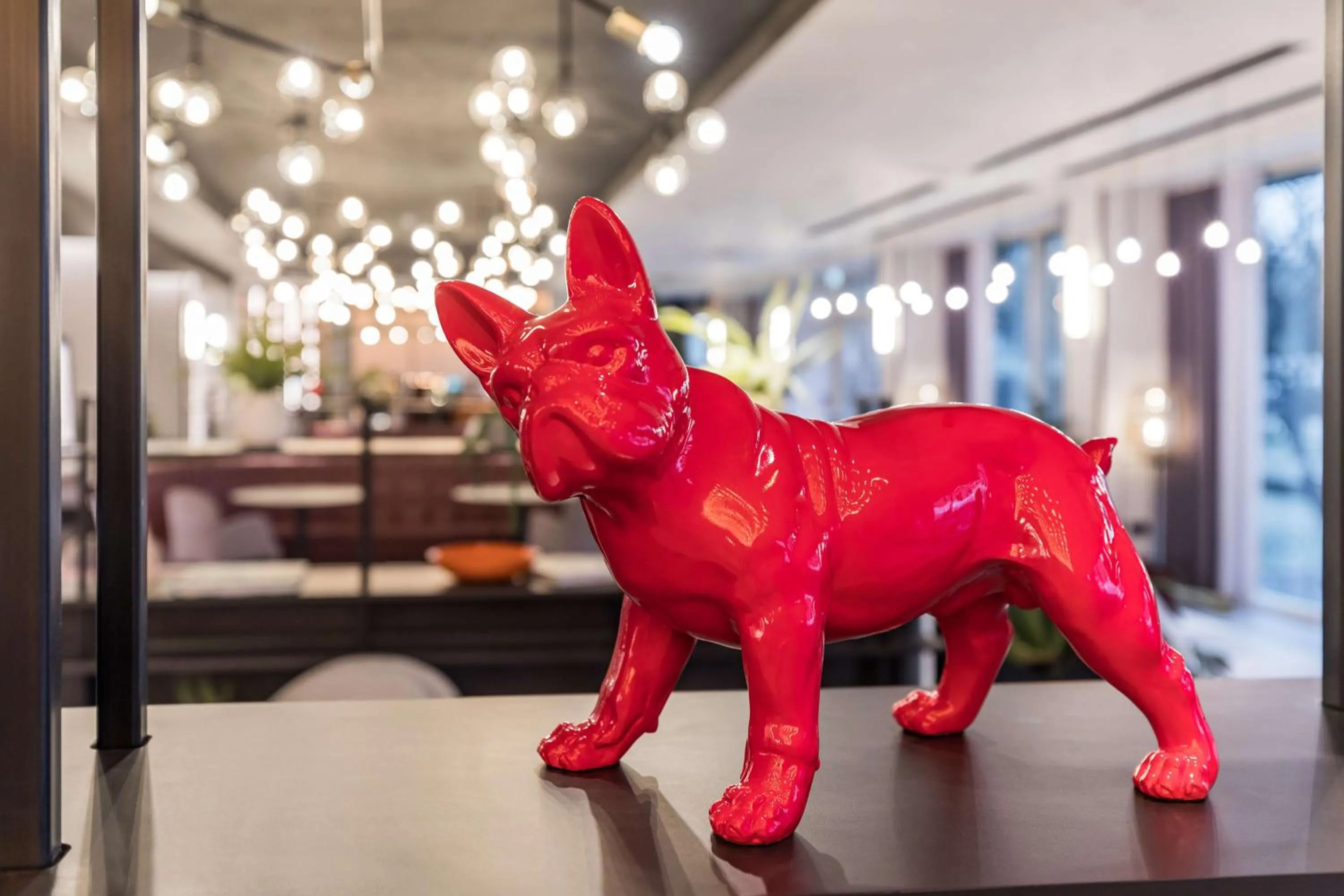 Decorative detail in Radisson RED London Heathrow