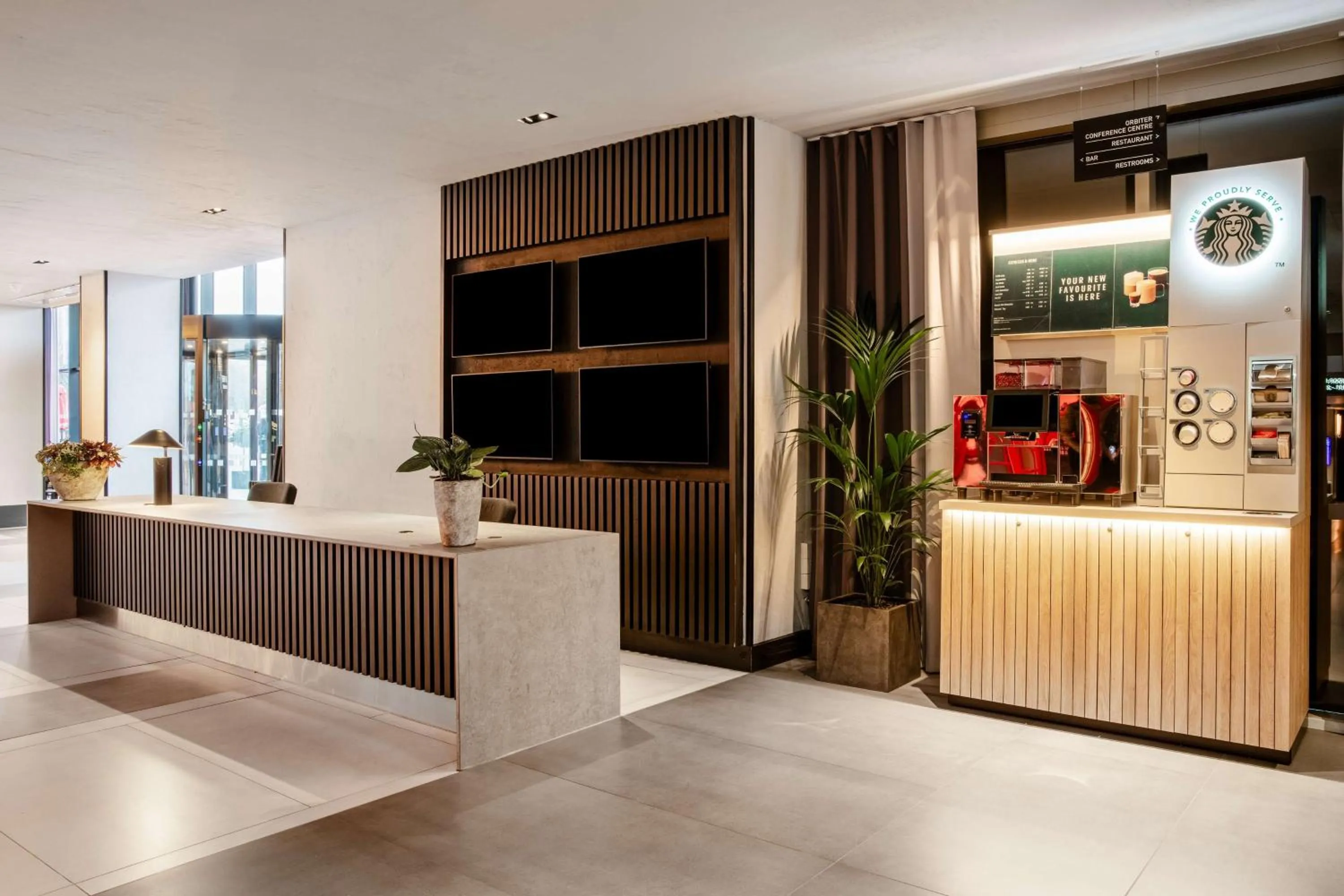 Lobby or reception in Radisson RED London Heathrow