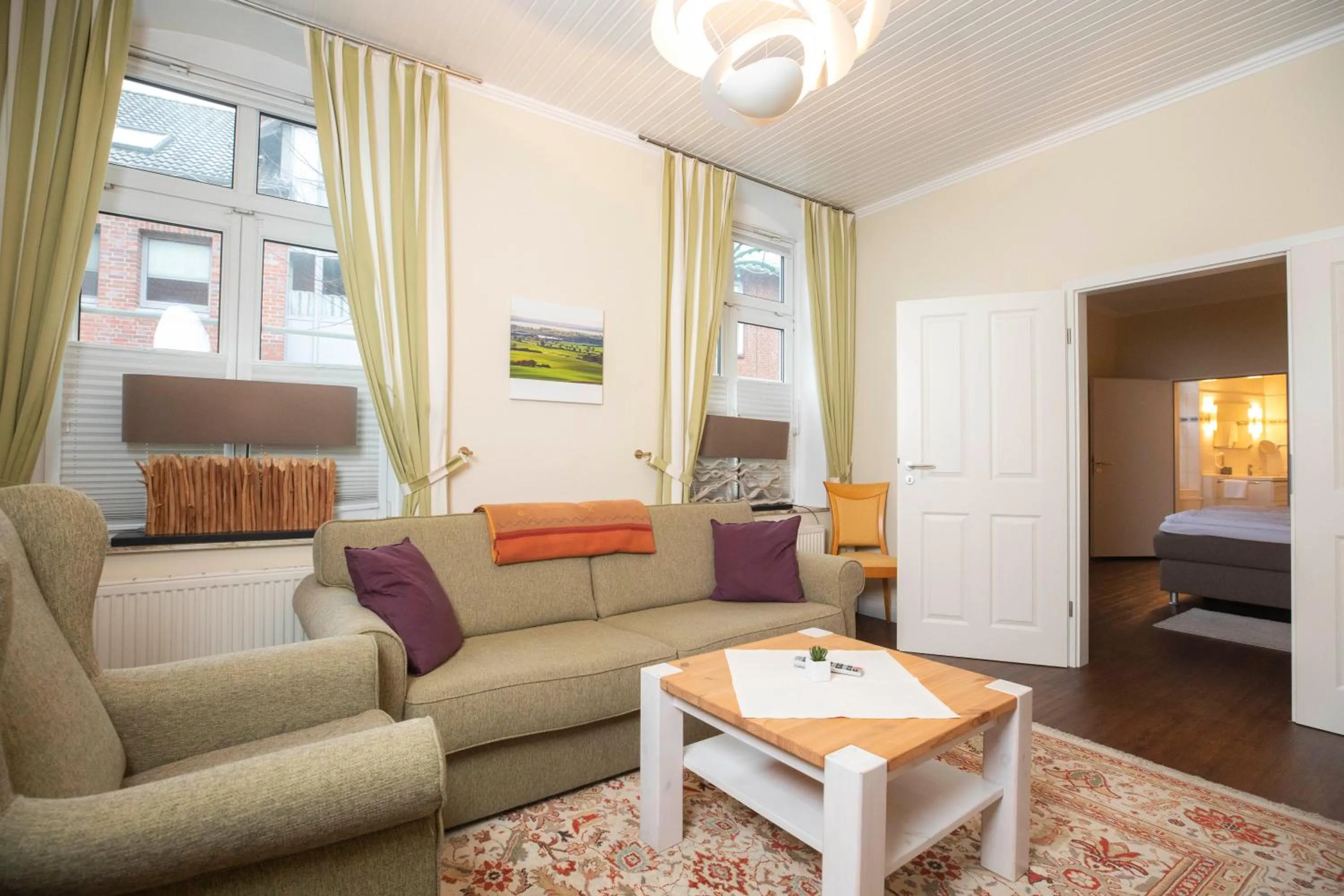 Living room in Hotel am Rathaus