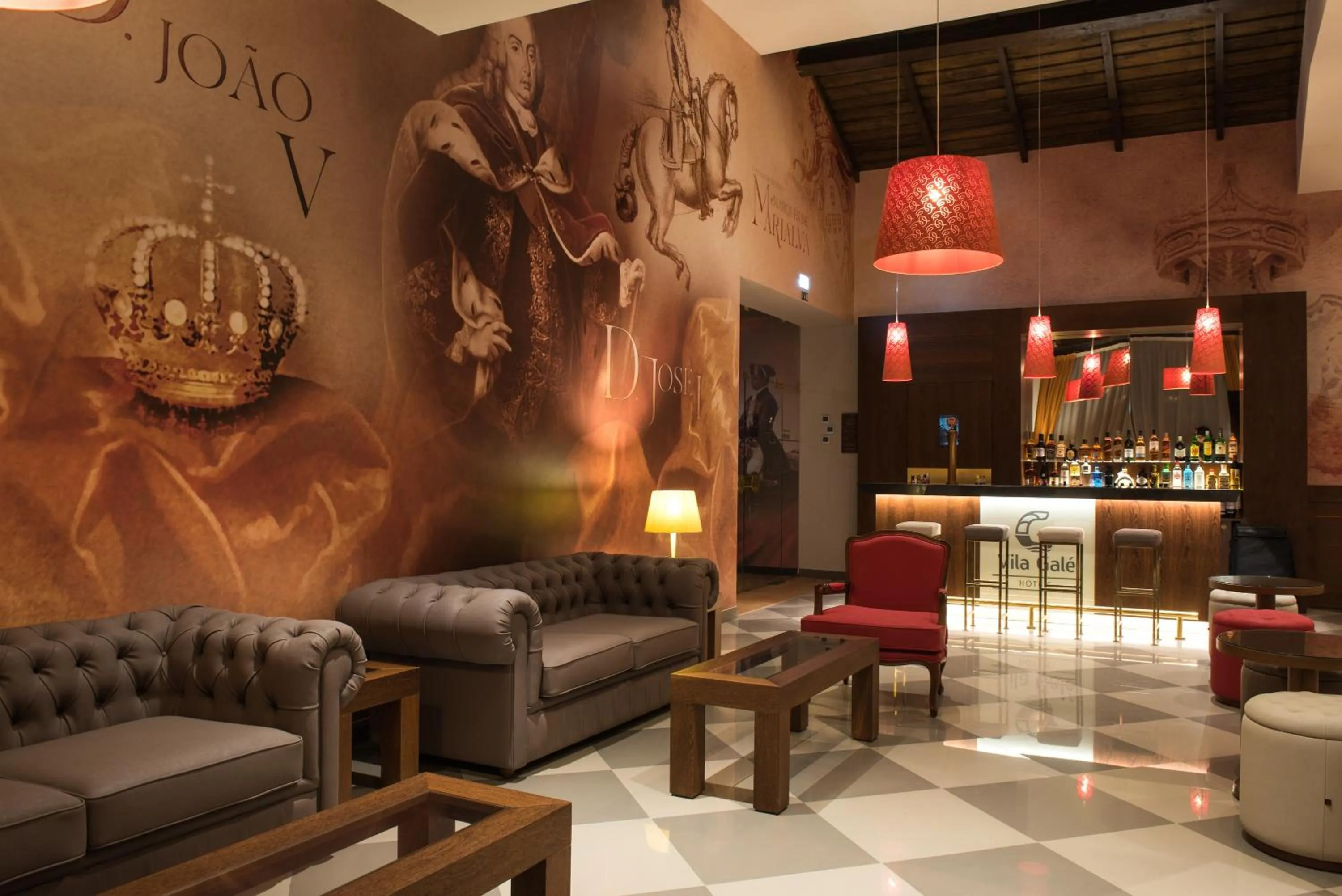 Lounge or bar in Vila Gale Collection Alter Real - Resort Equestre, Conference & Spa