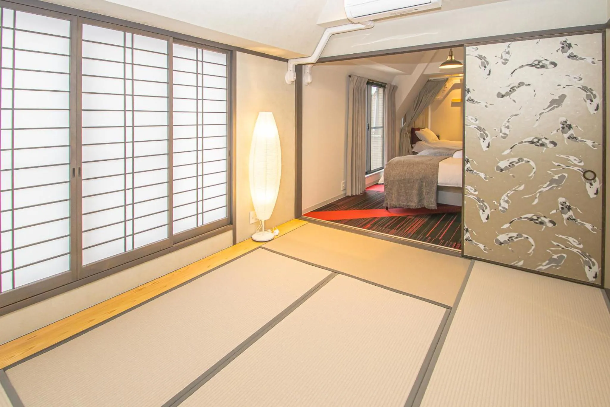 Bed in AMP FLAT Nishijin 3