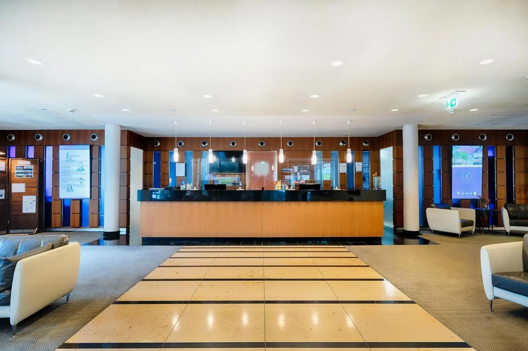 Lobby or reception in Welcome Hotel Meschede Hennesee Lobby or reception in Welcome Hotel Meschede Hennesee