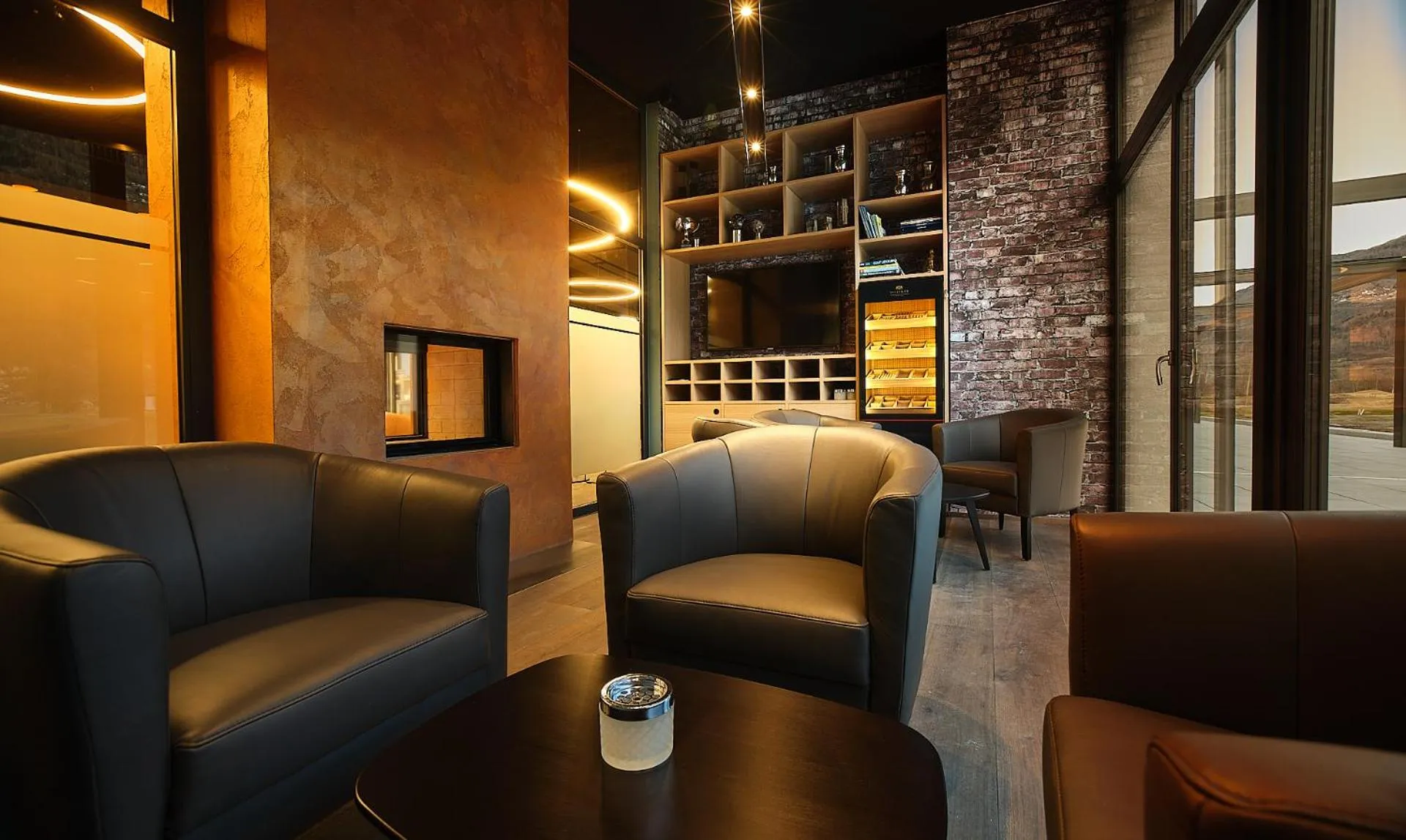 Lounge or bar in Links Leuk Golfresort