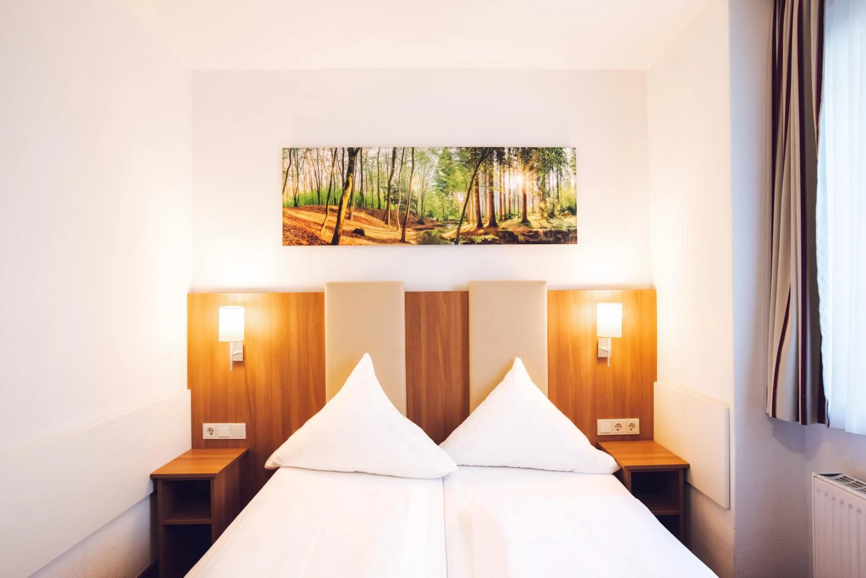 Bedroom, Bed in Hotel Domblick Garni