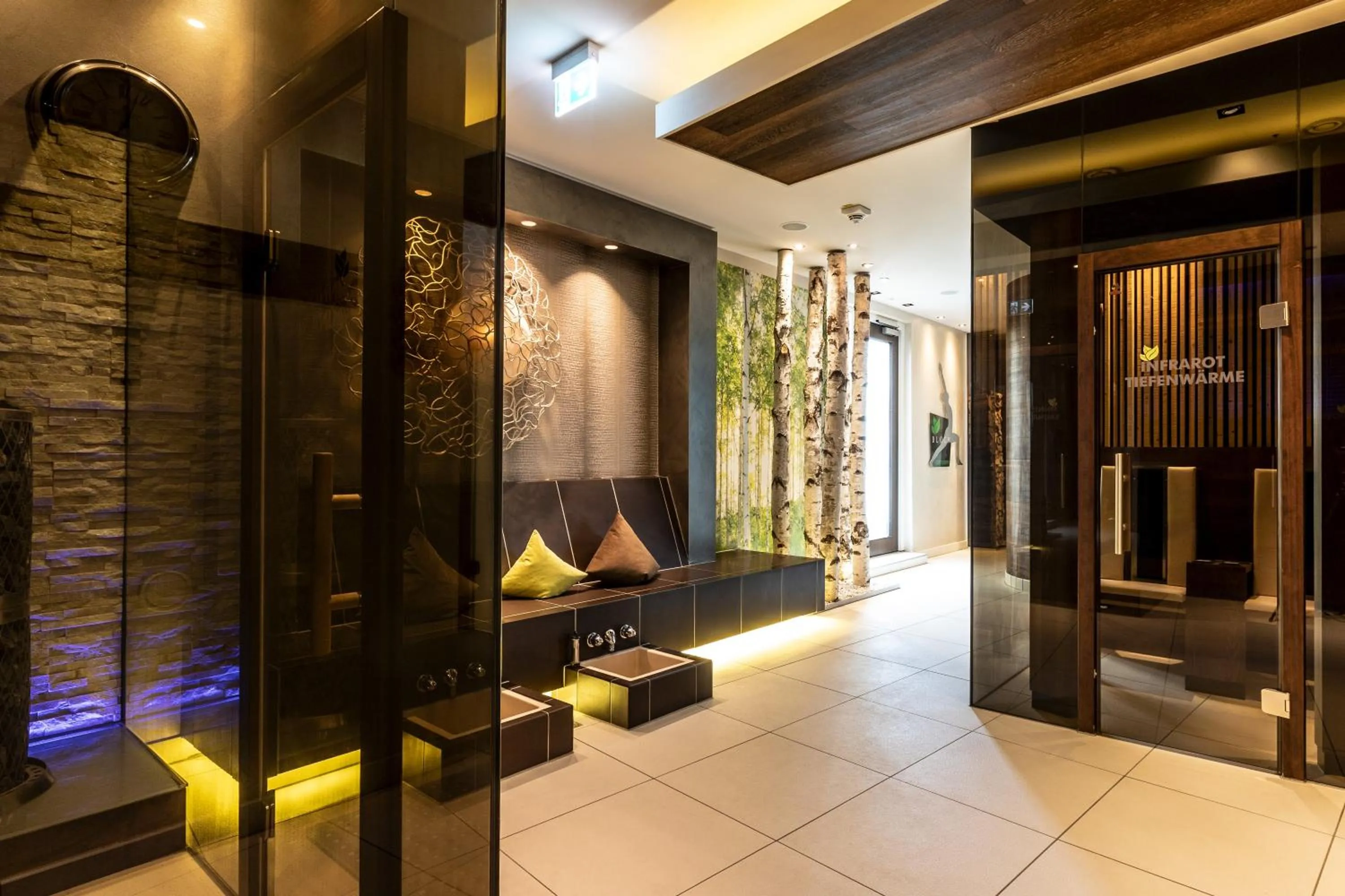 Sauna in BLOCK Hotel & Living