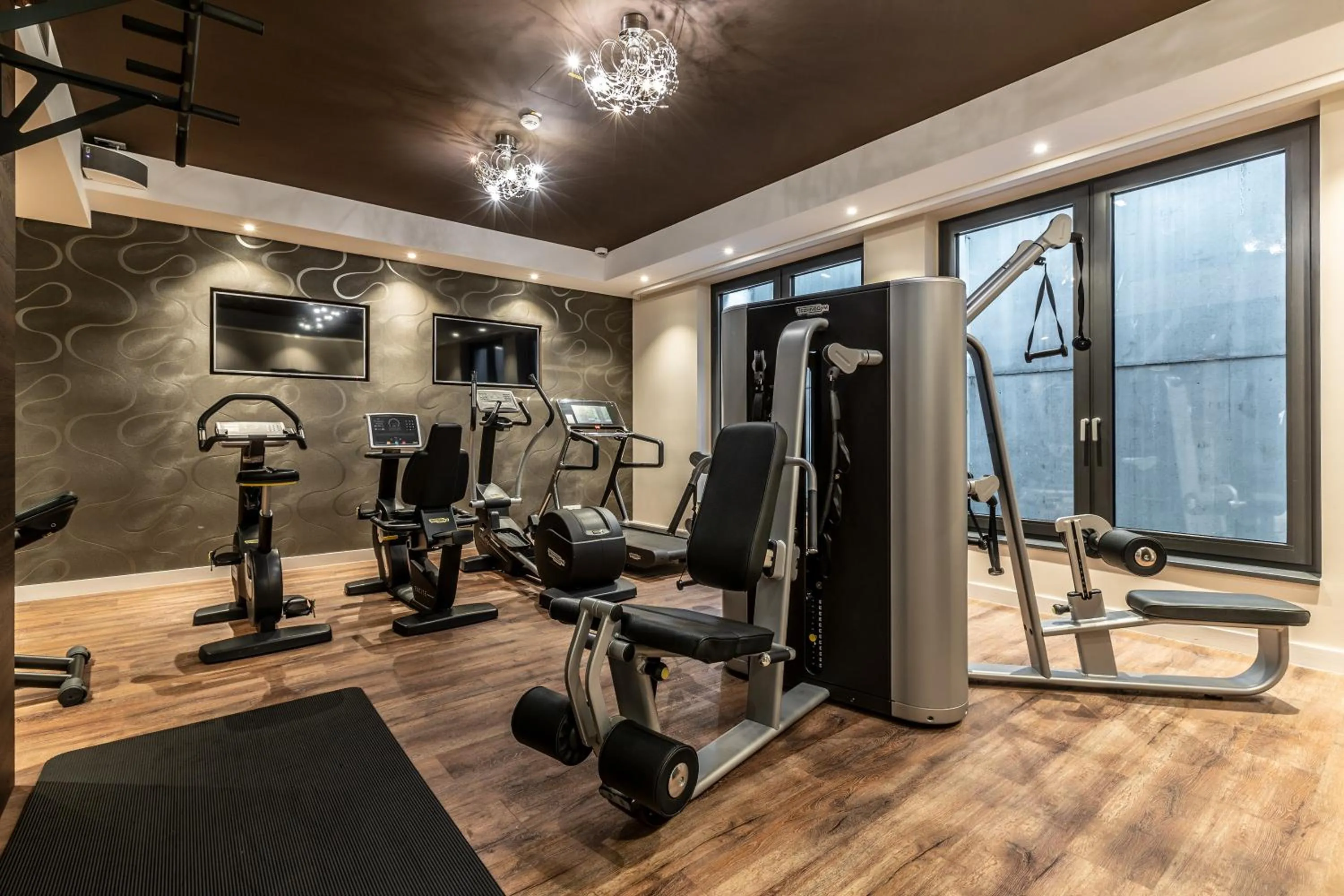 Fitness centre/facilities in BLOCK Hotel & Living