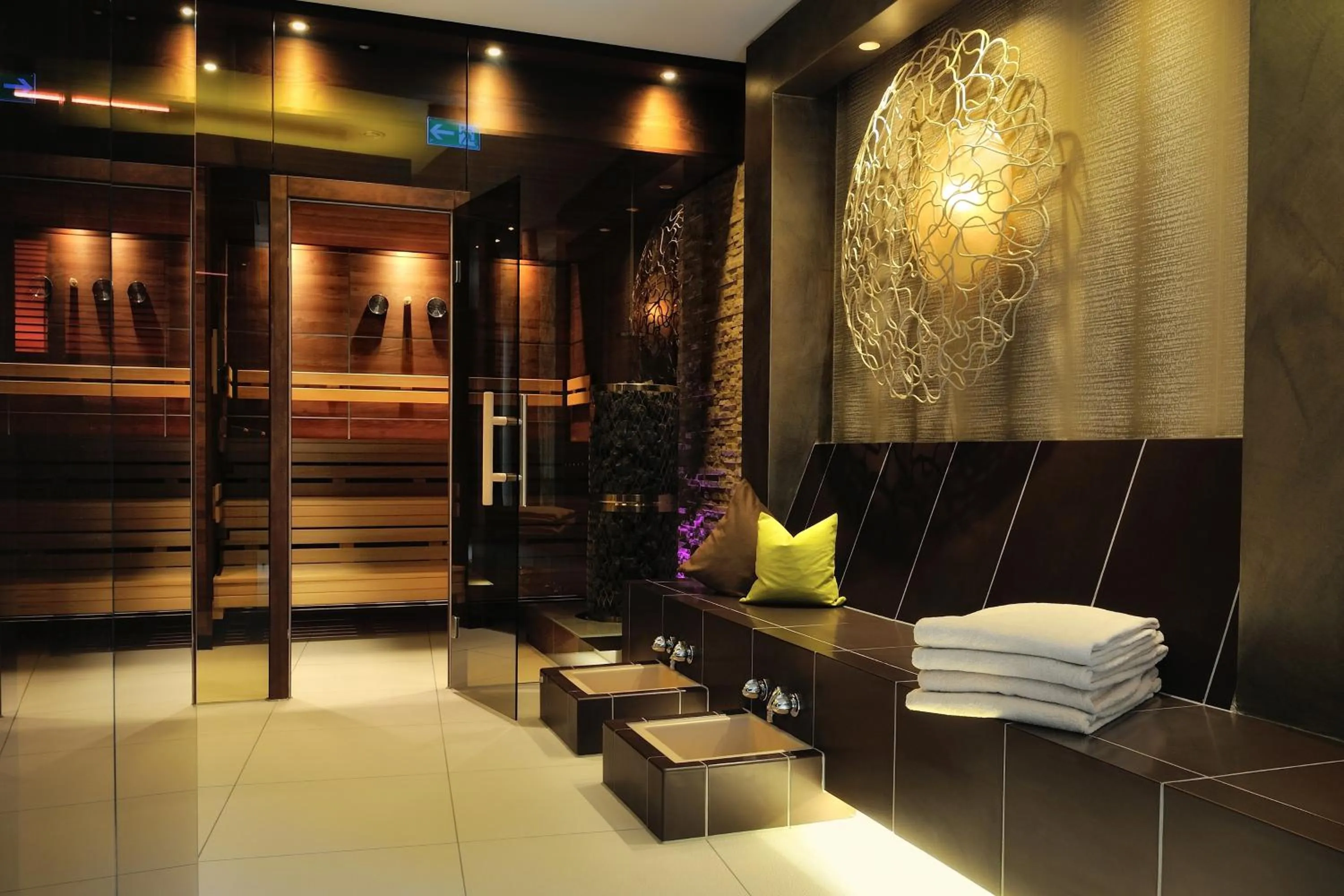 Sauna in BLOCK Hotel & Living