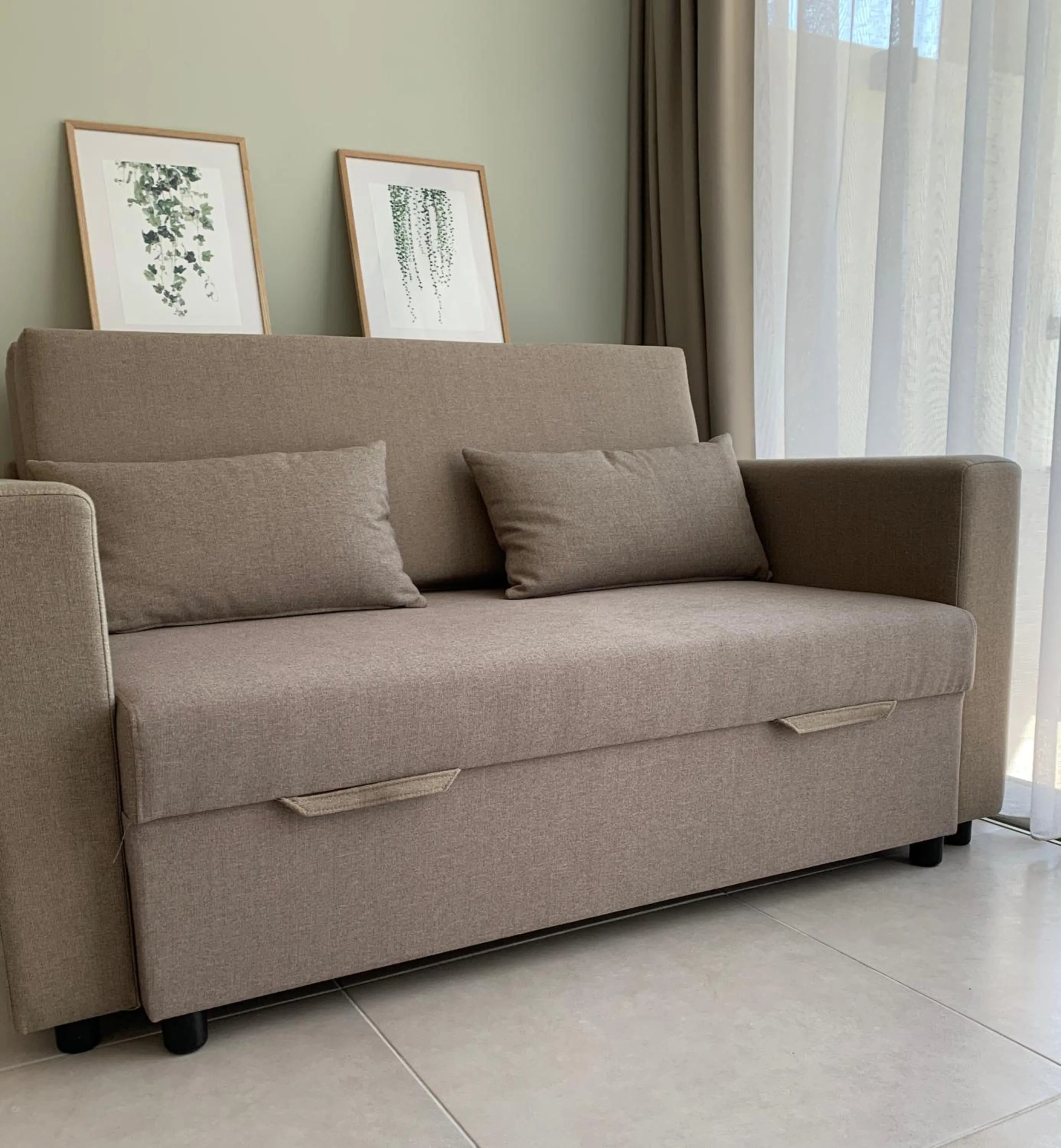 Seating area in Pals Studios Pefkos