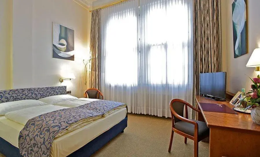 Bed in Hotel Viktoria Bed in Hotel Viktoria