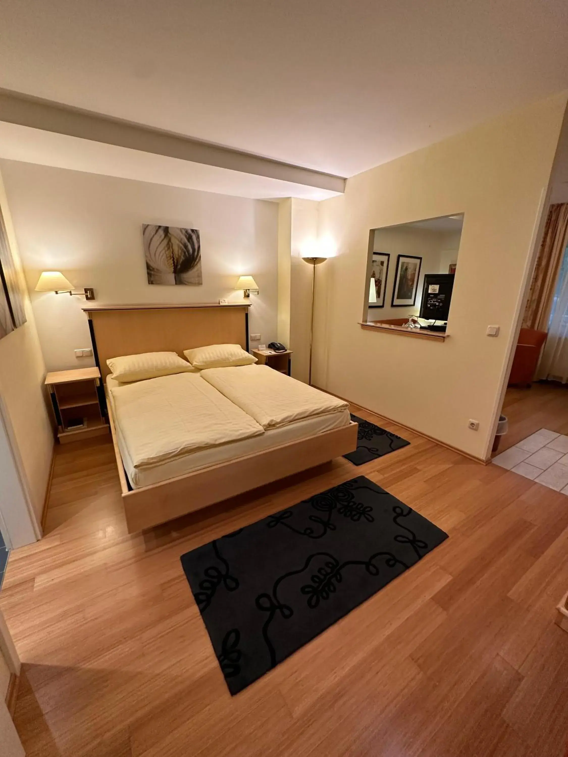 Bed in Hotel Viktoria Bed in Hotel Viktoria