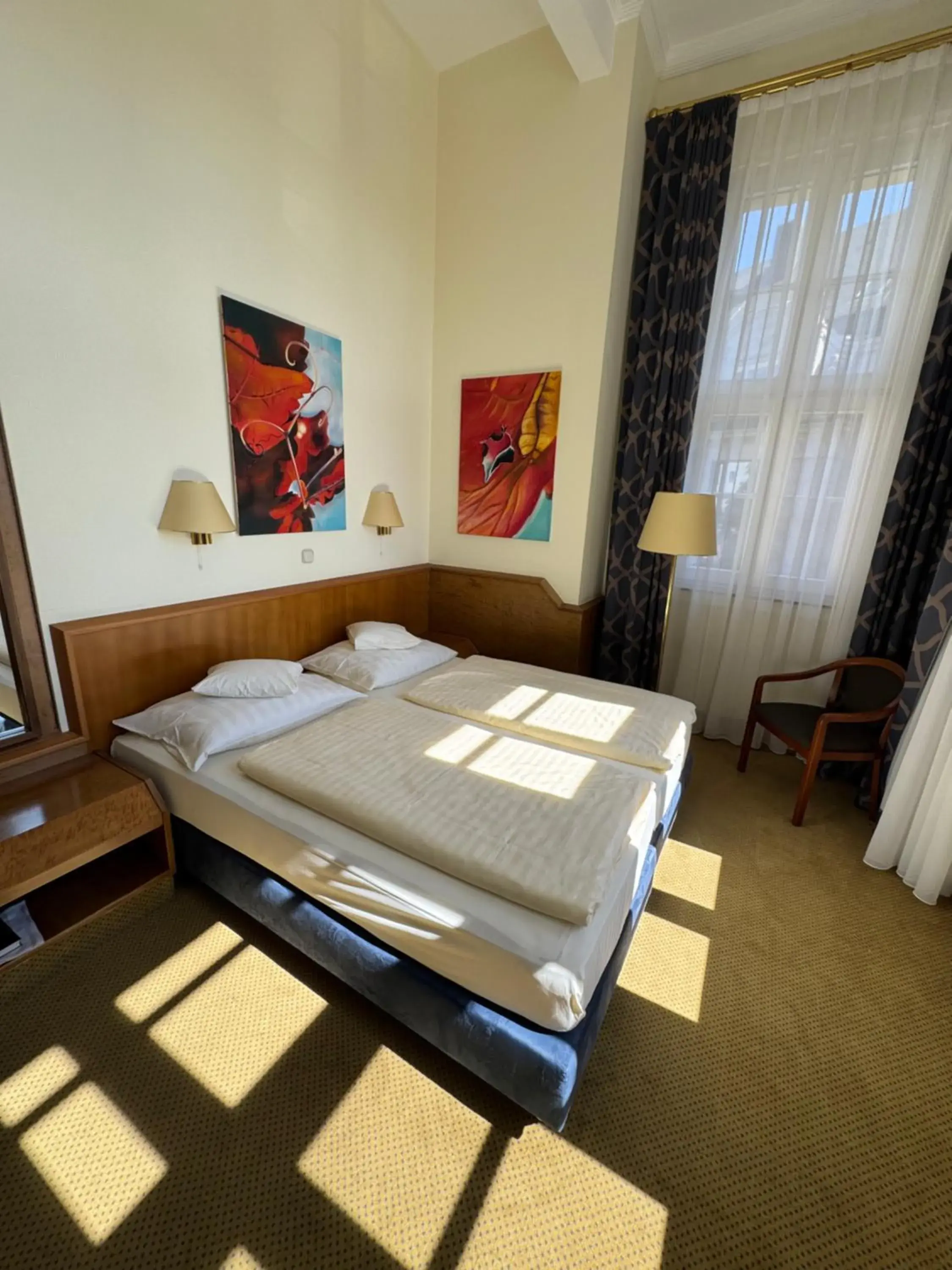 Bed in Hotel Viktoria Bed in Hotel Viktoria