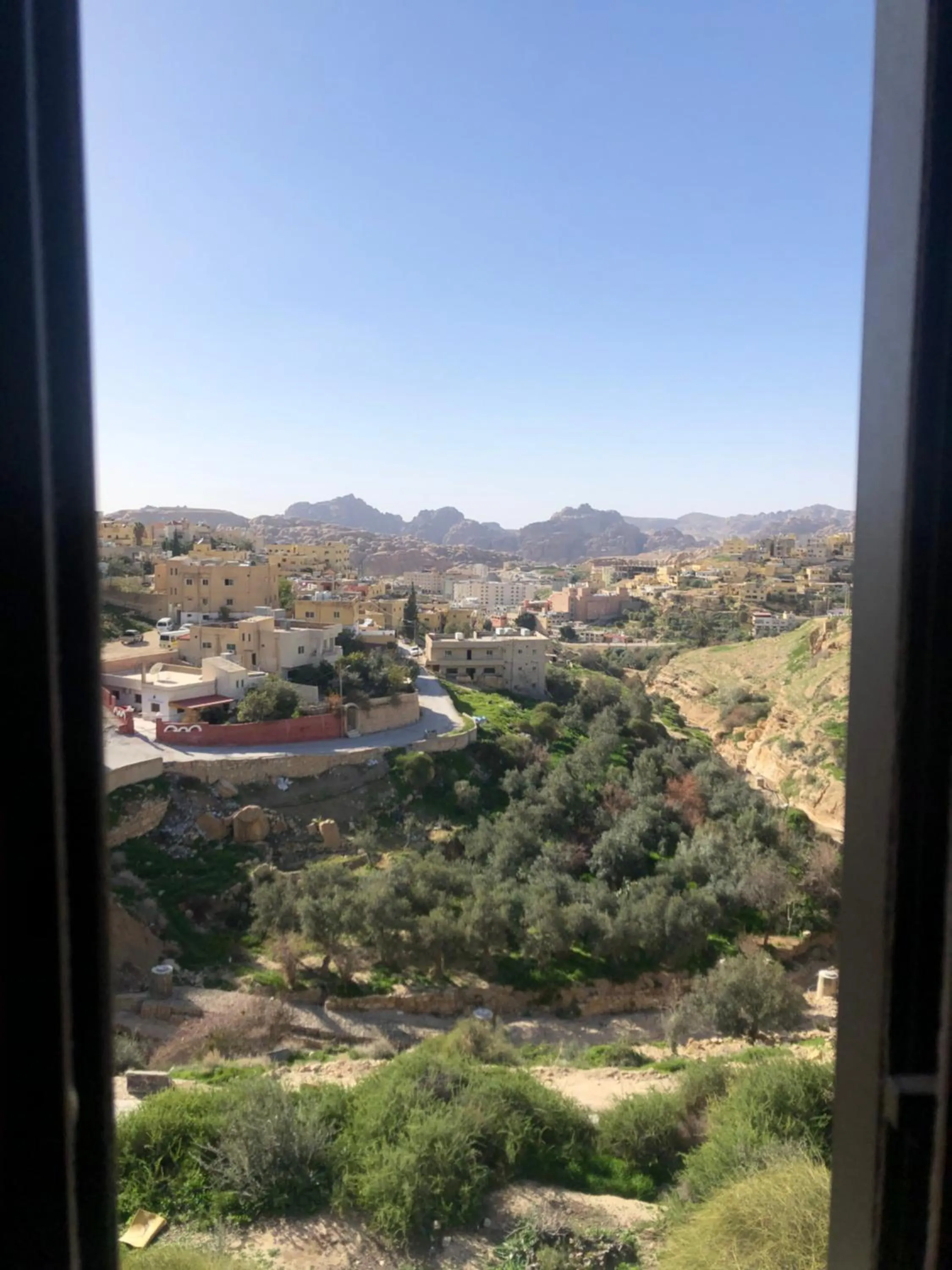 City view in Petra Plaza Hotel