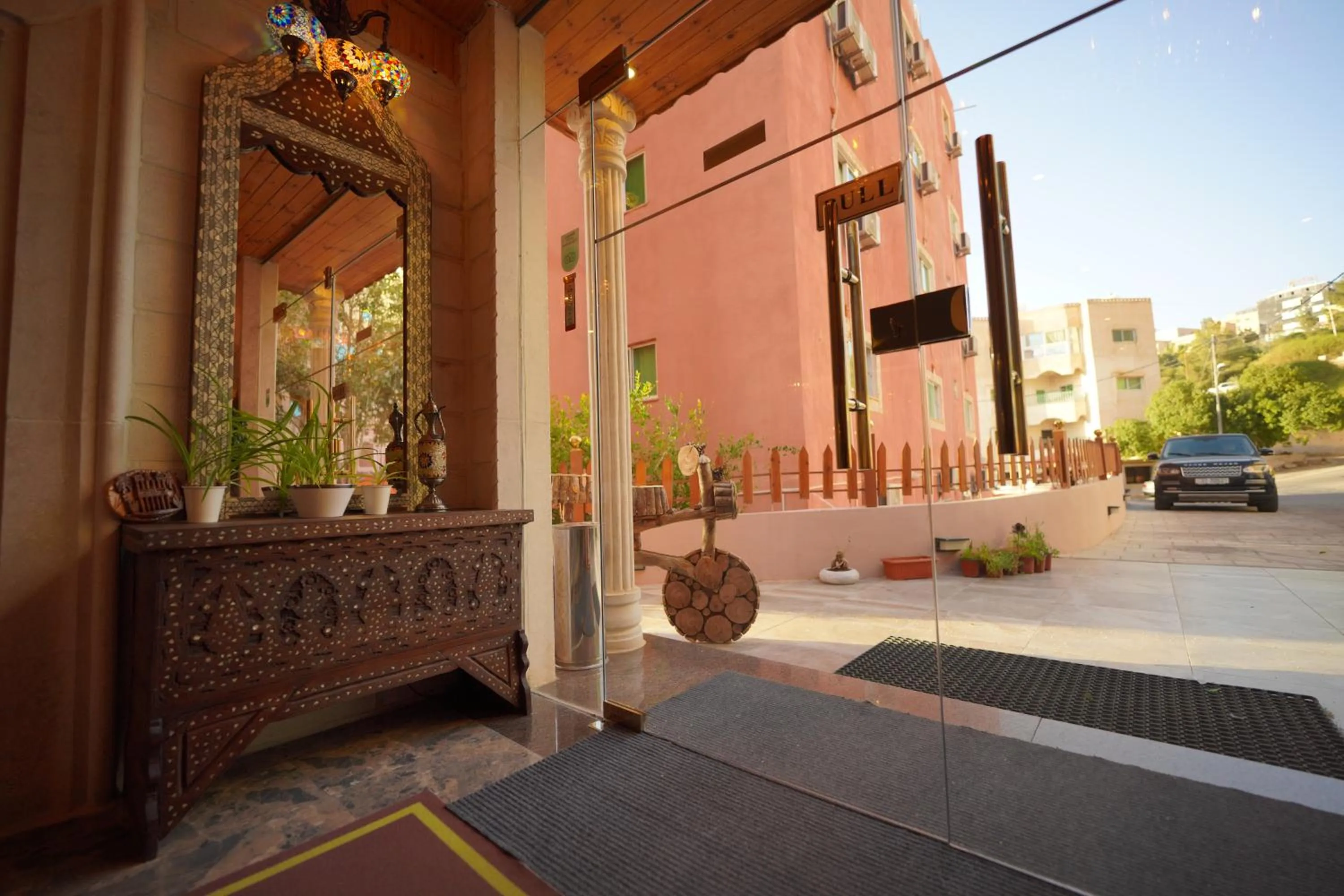 Property building in Petra Plaza Hotel