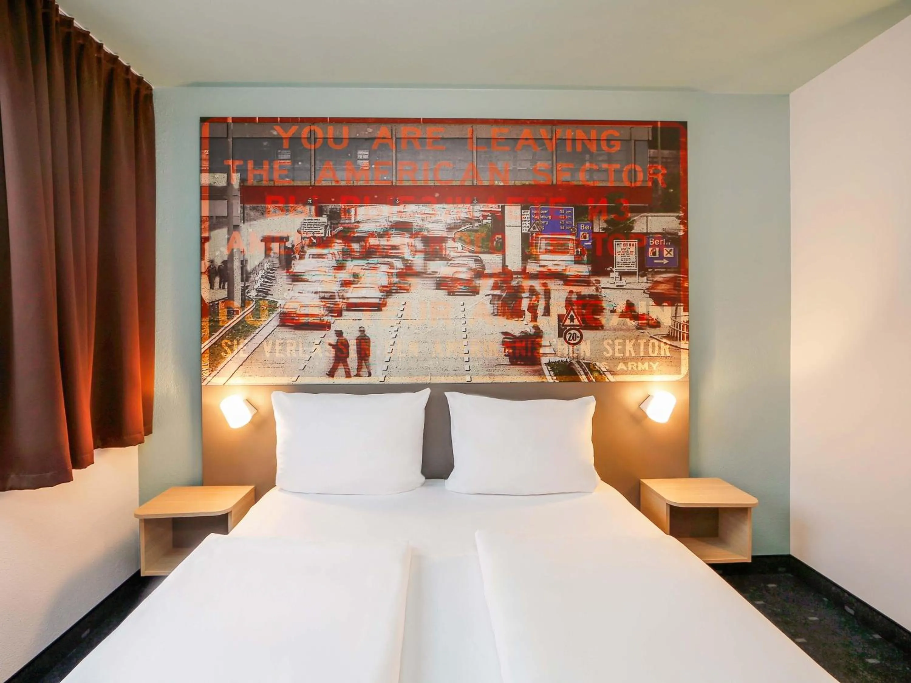 Photo of the whole room, Bed in B&B Hotel Berlin-Dreilinden