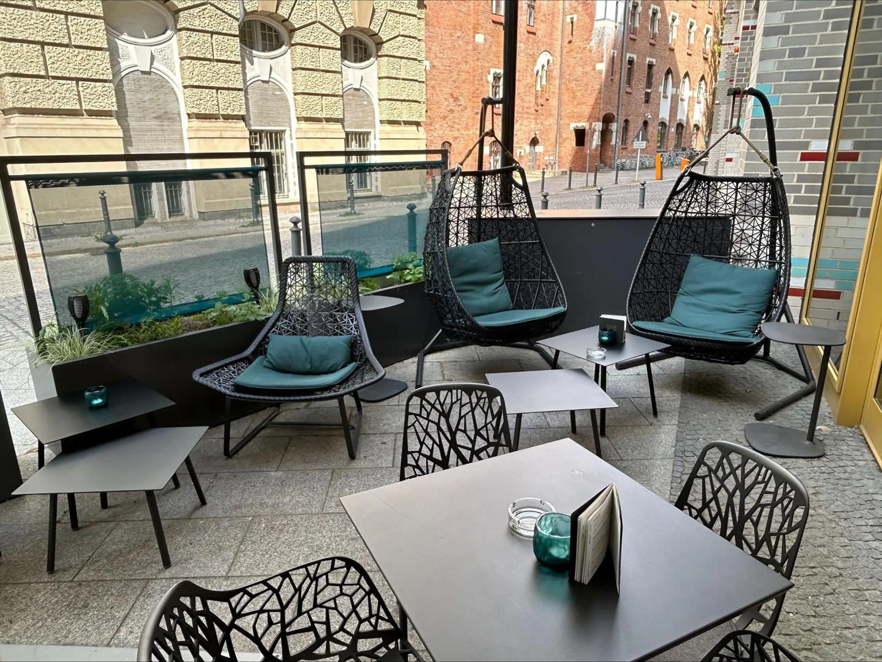 Balcony/Terrace in Motel One Berlin Mitte