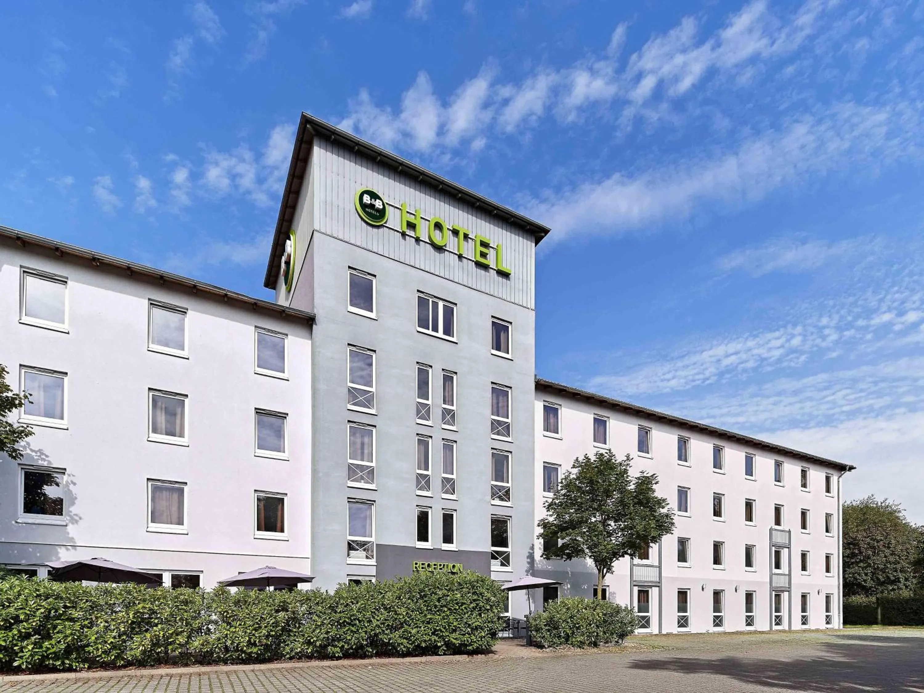 Property building in B&B Hotel Köln-West