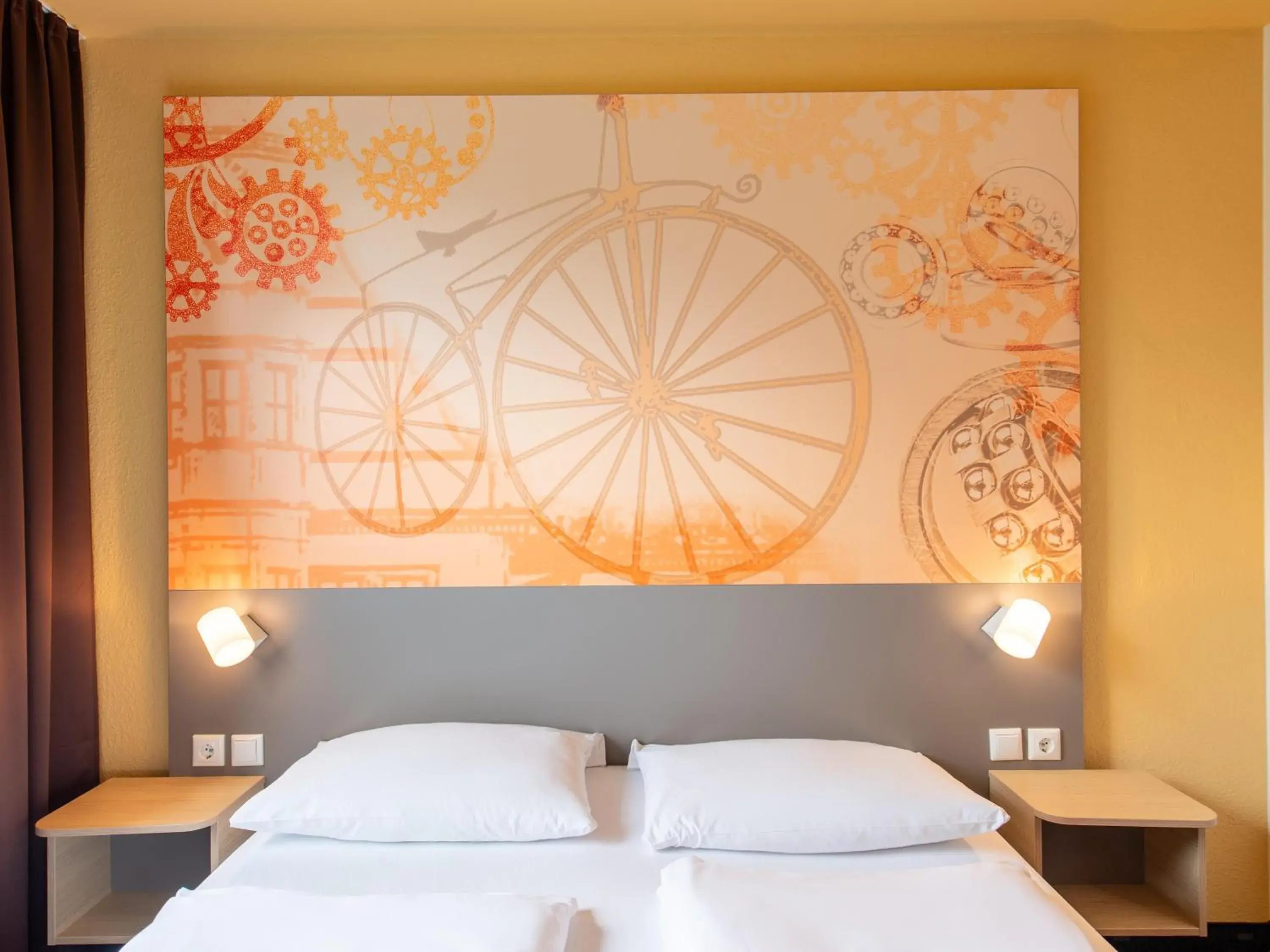 Photo of the whole room, Bed in B&B Hotel Schweinfurt-Süd Photo of the whole room, Bed in B&B Hotel Schweinfurt-Süd