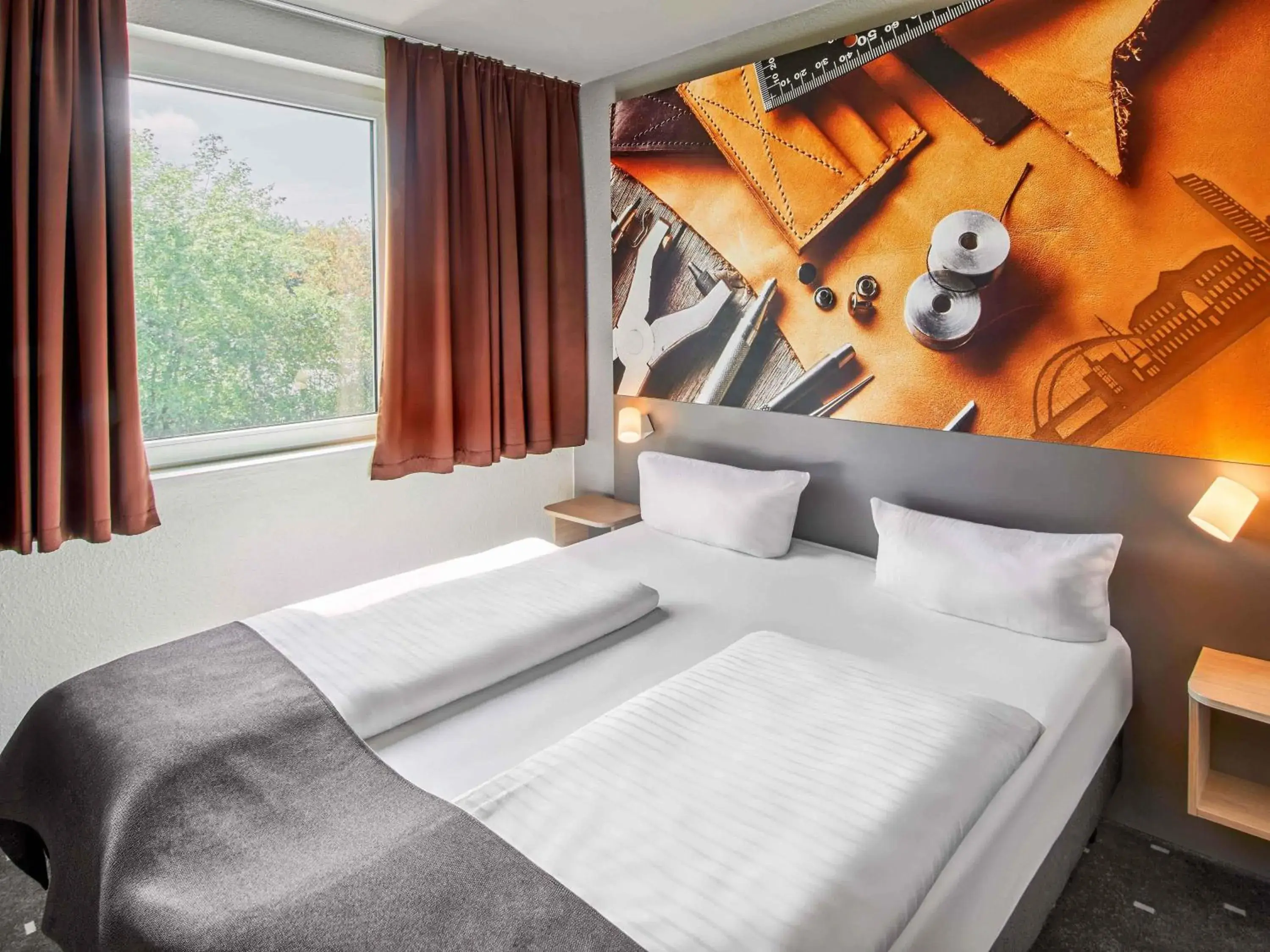 Photo of the whole room, Bed in B&B Hotel Offenbach-Süd Photo of the whole room, Bed in B&B Hotel Offenbach-Süd