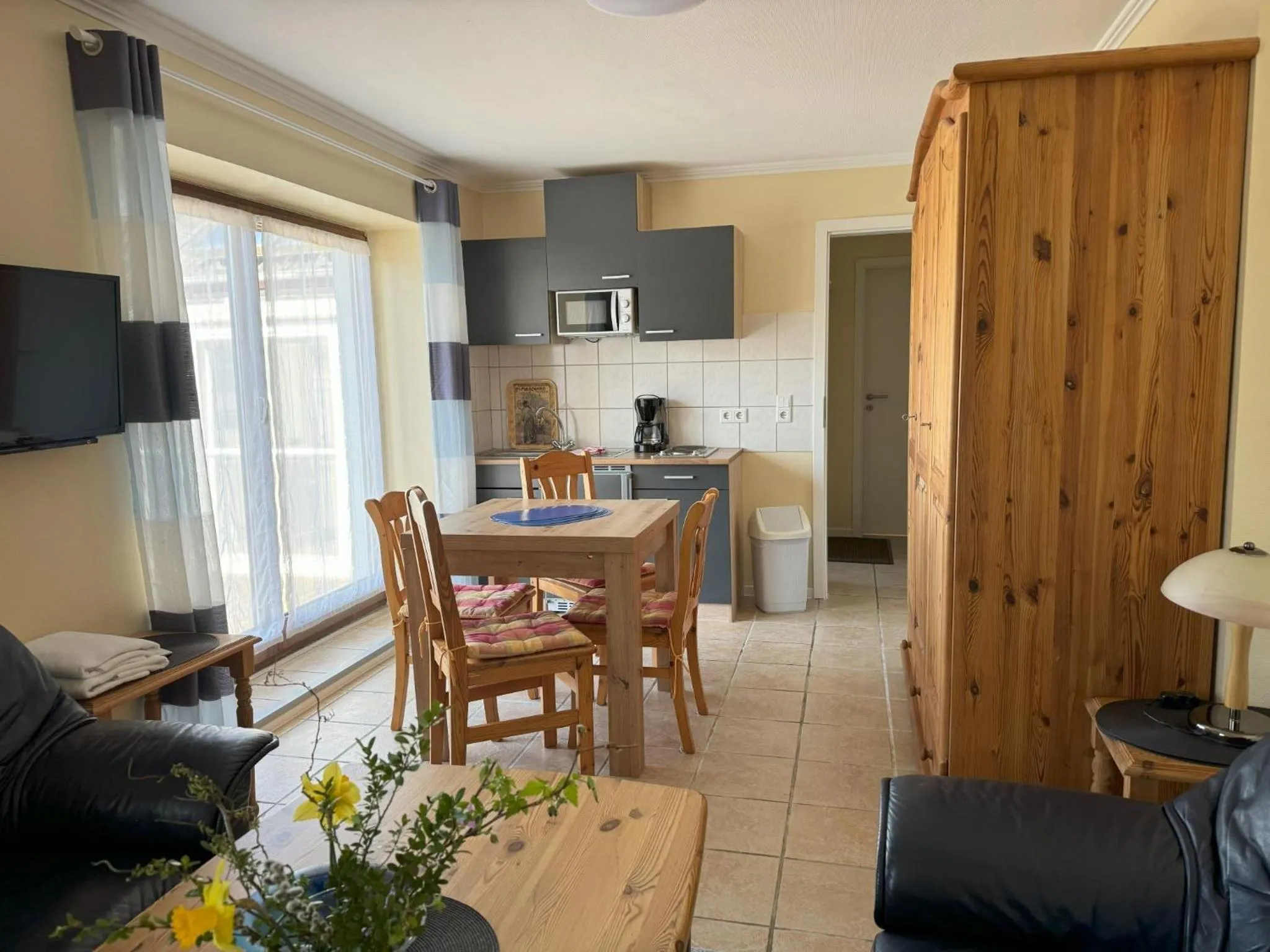 Kitchen or kitchenette in Reiterhof Wollesen