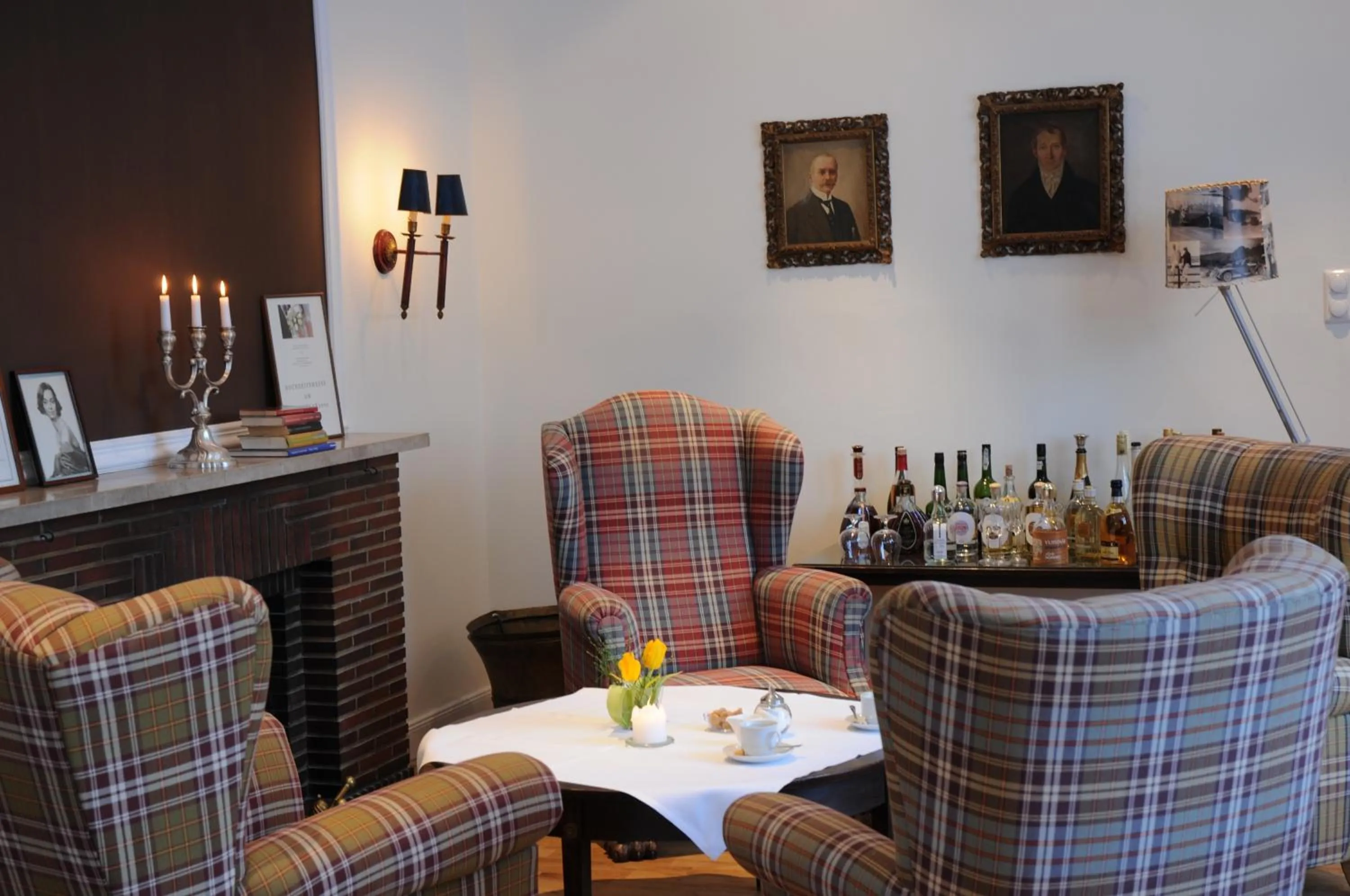 Library in Hotel Waldhof auf Herrenland